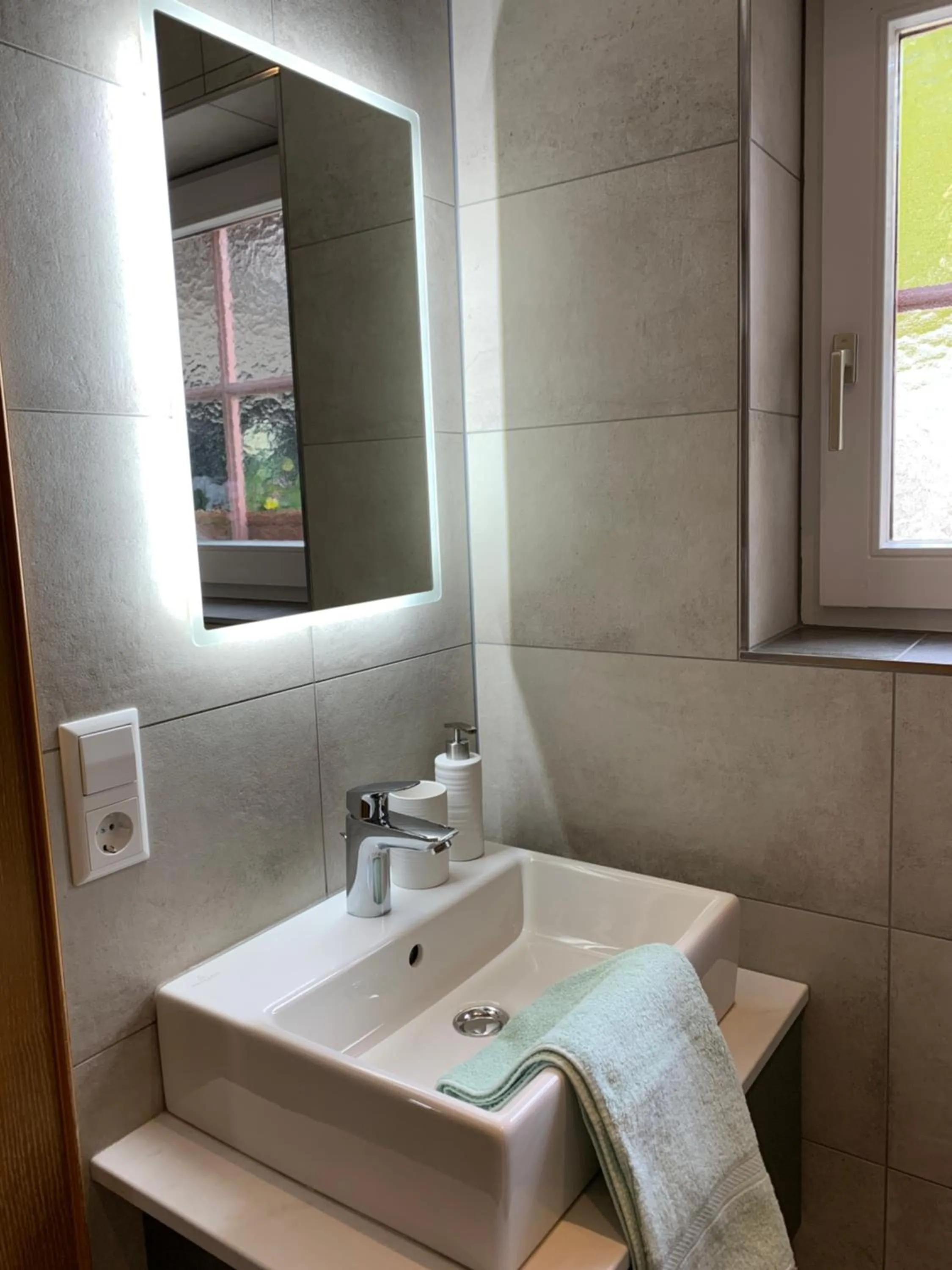 Shower in Landhaus Luzia
