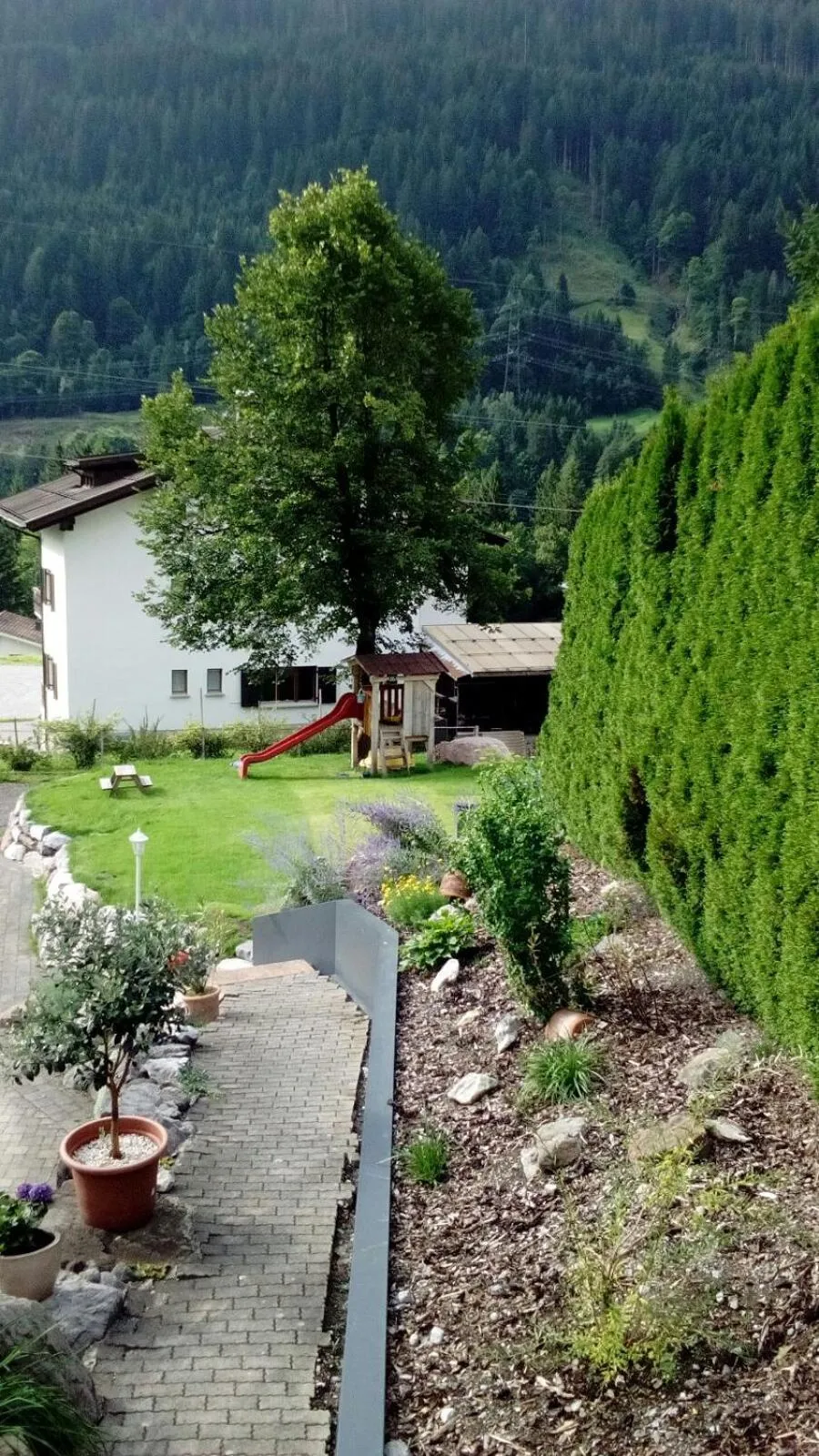 Garden in Landhaus Luzia