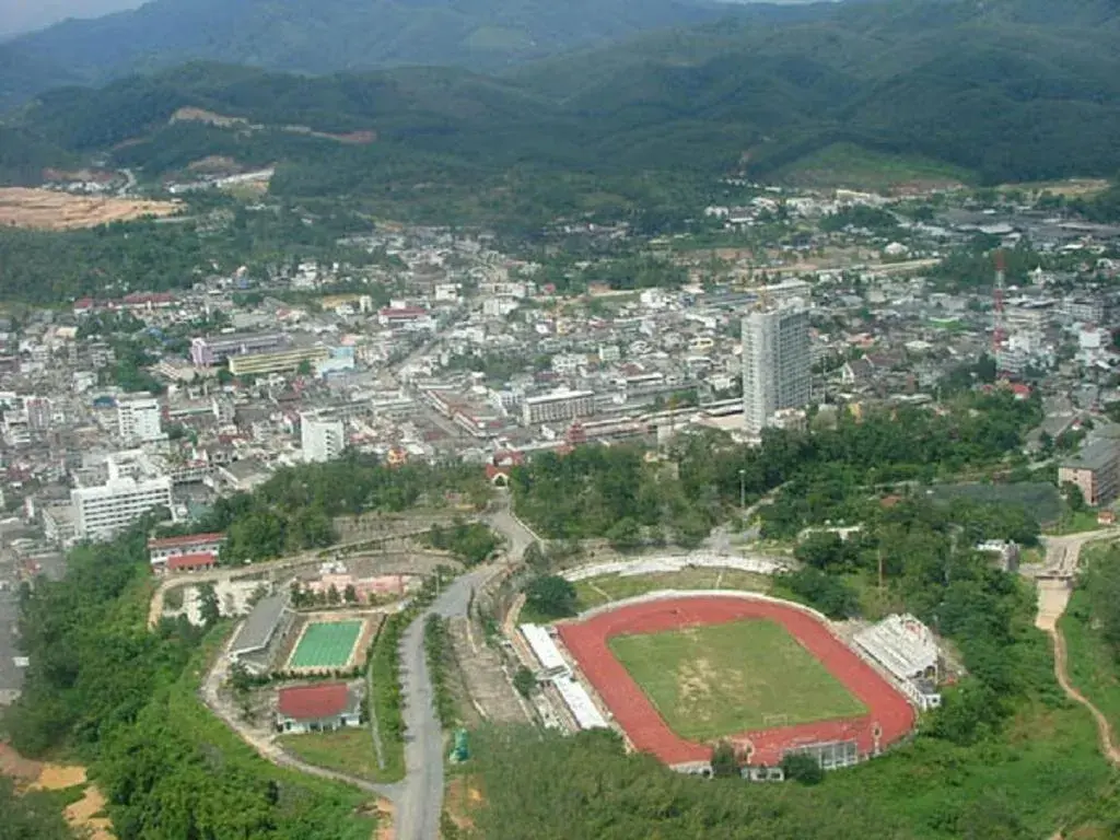 Bird's eye view in Grand Mandarin Betong Hotel Bird's eye view in Grand Mandarin Betong Hotel