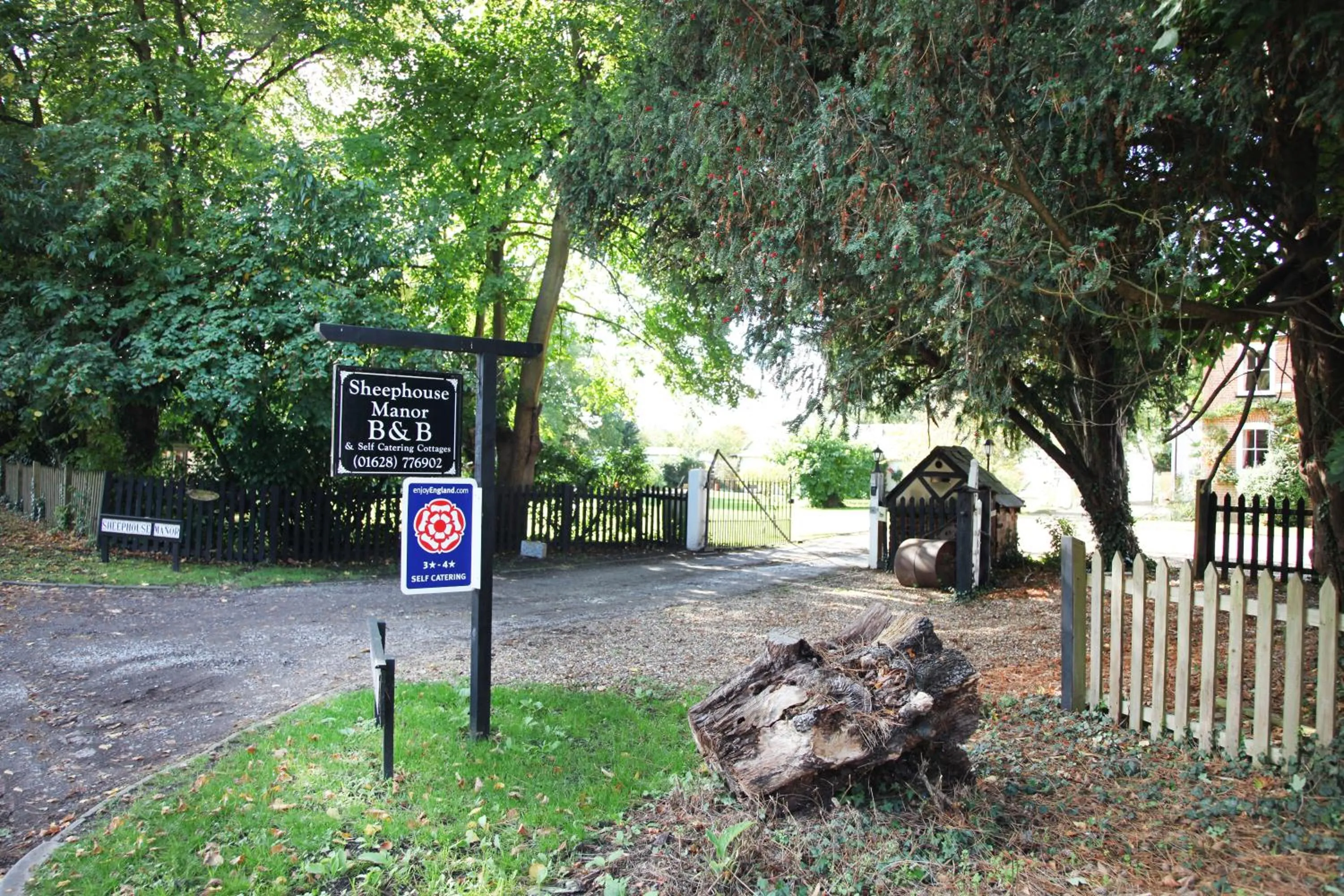 Property logo or sign in Sheephouse Manor