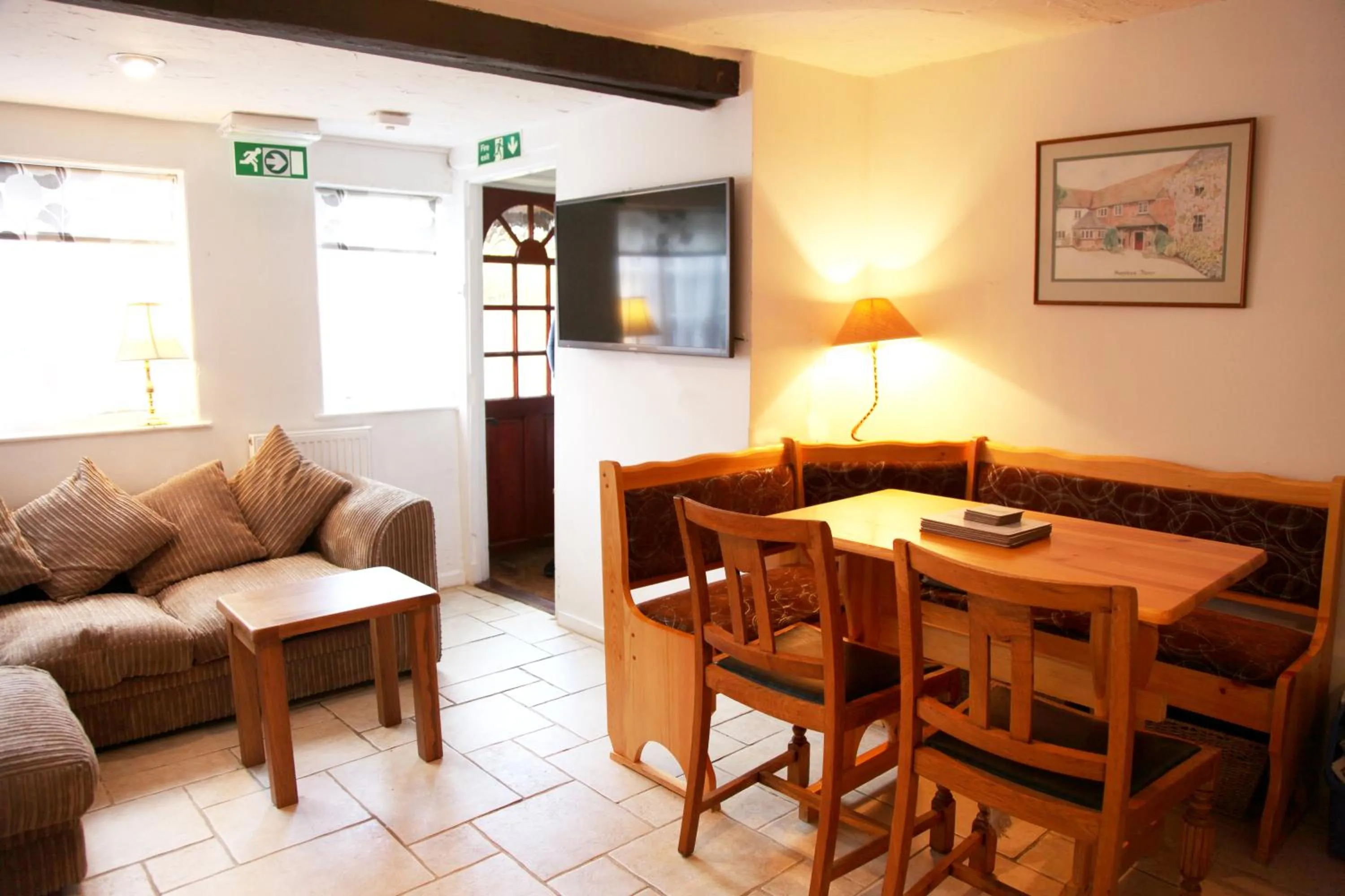 Seating area in Sheephouse Manor