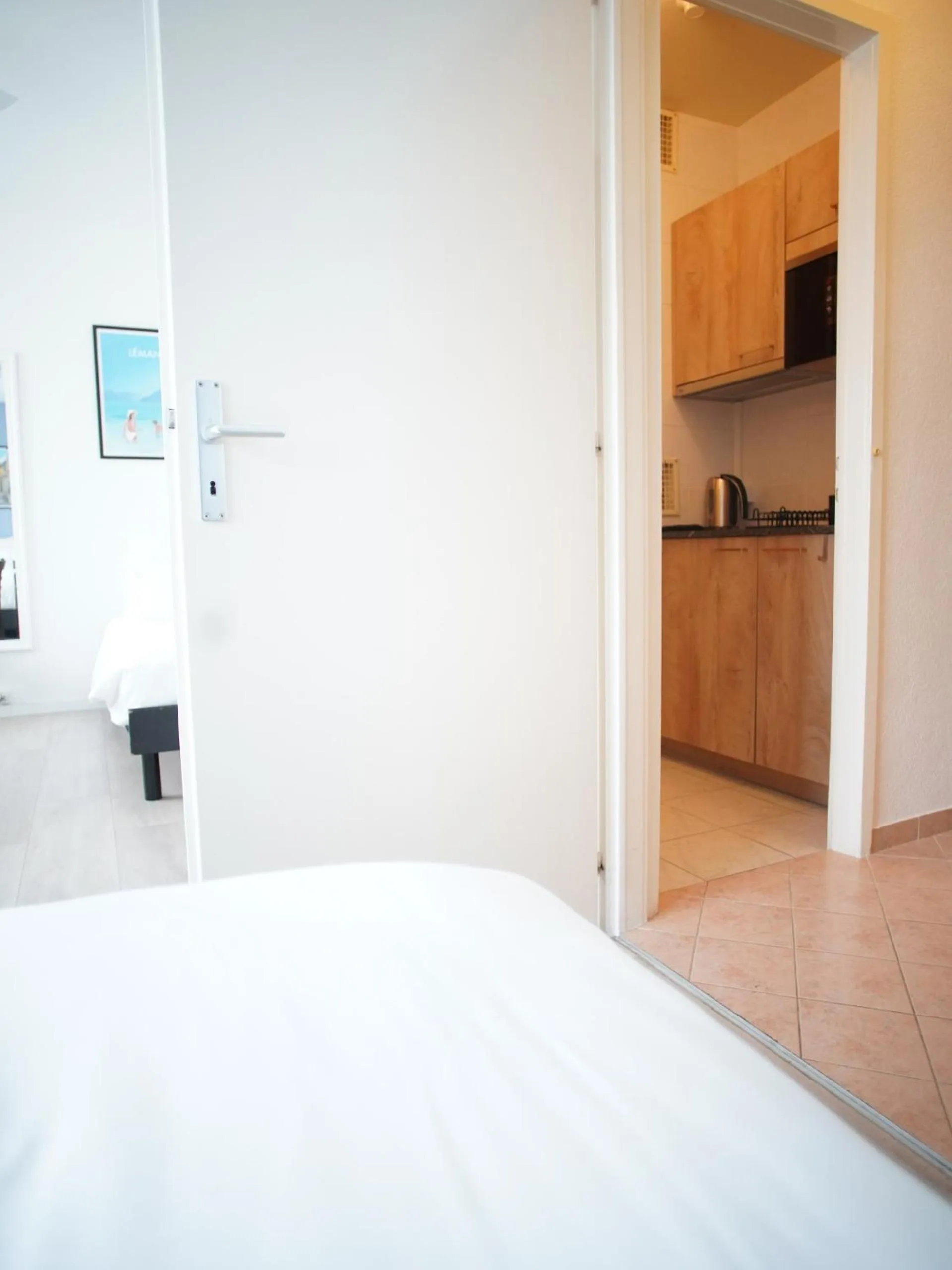 Bed in Primadom Aparthotel