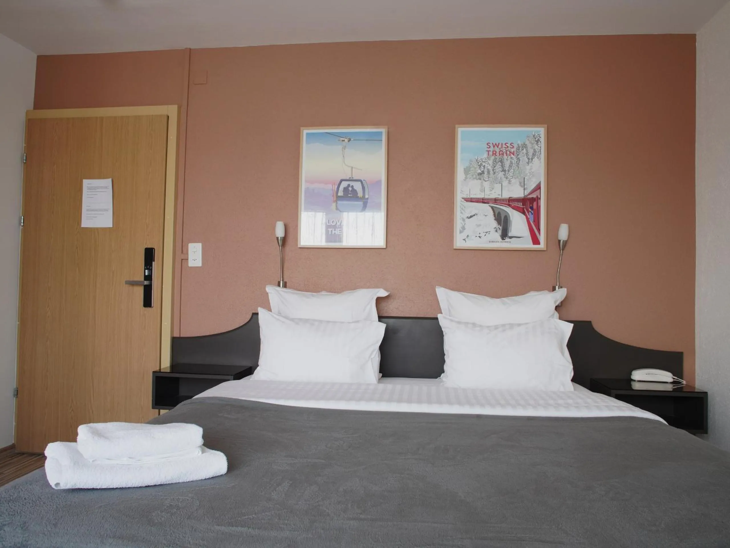 Bed in Primadom Aparthotel