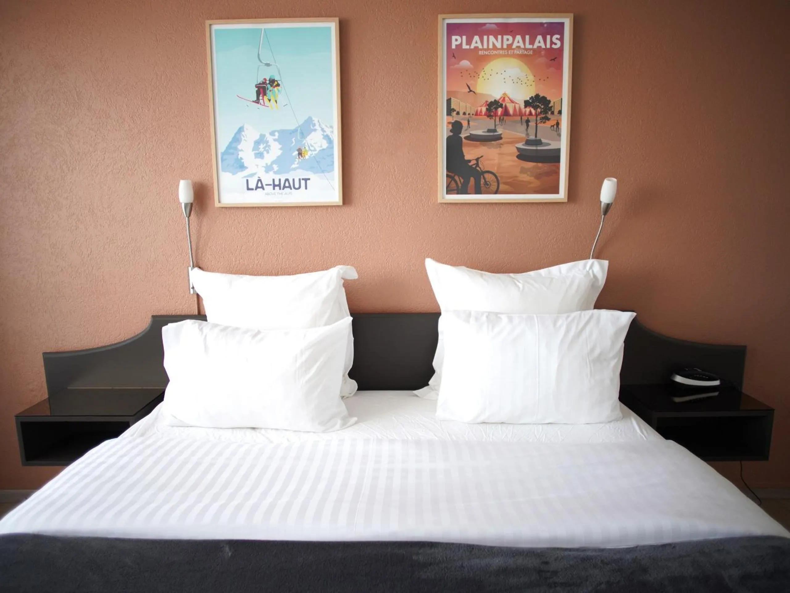 Bed in Primadom Aparthotel