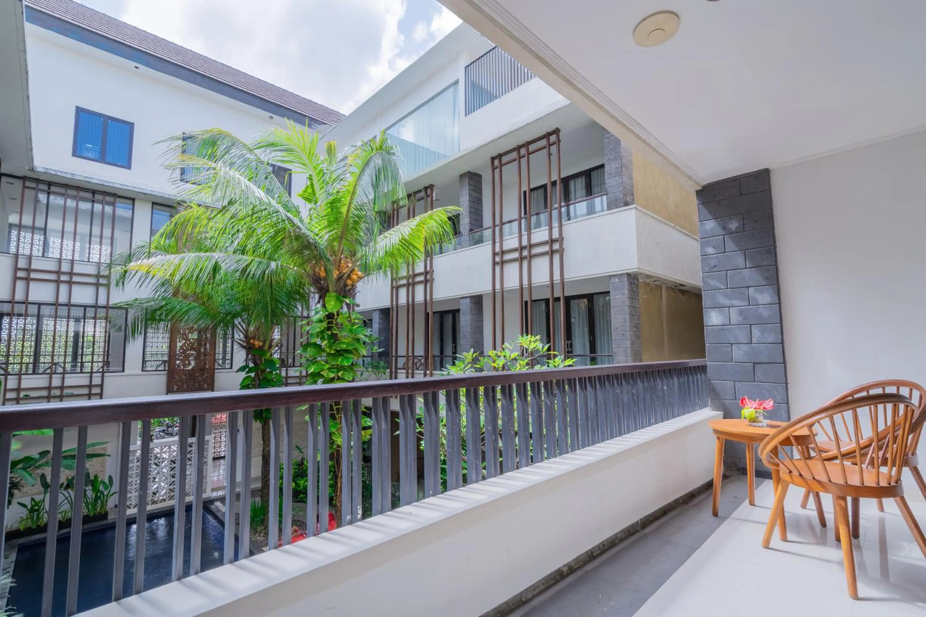 Balcony/Terrace in Swiss-Belinn Seminyak