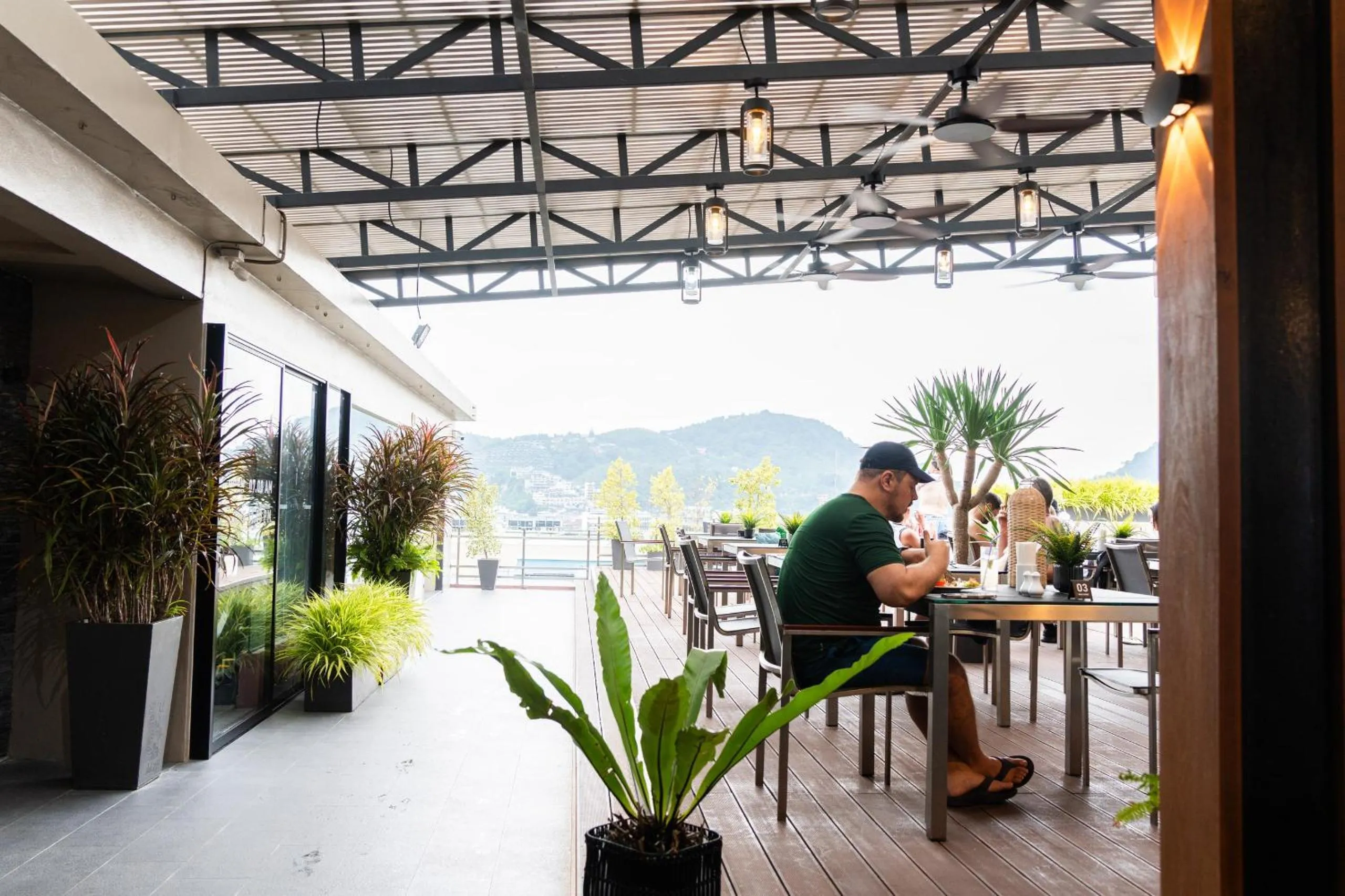 Seating area in The Gig Hotel