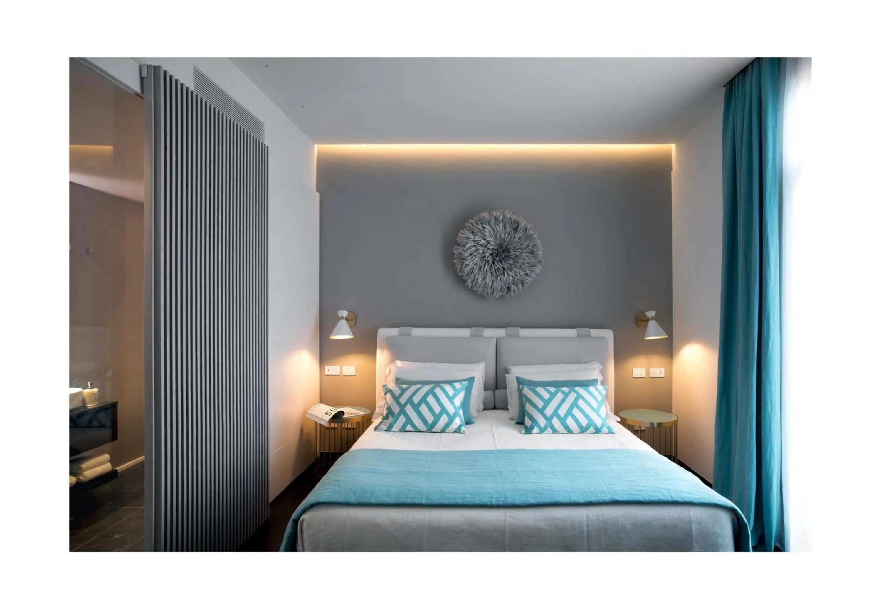 Bedroom, Bed in Hotel Byron