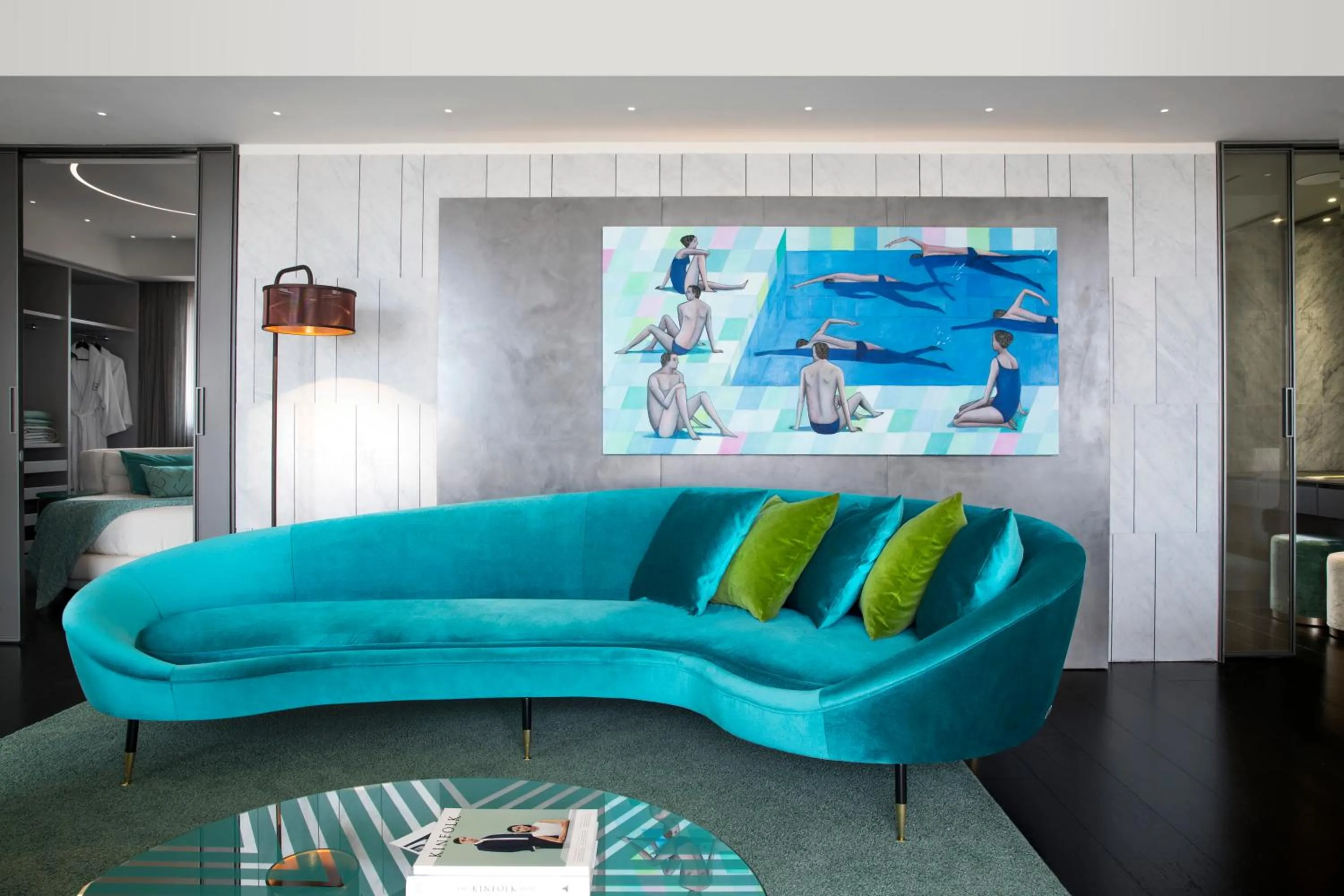 Living room in Hotel Byron