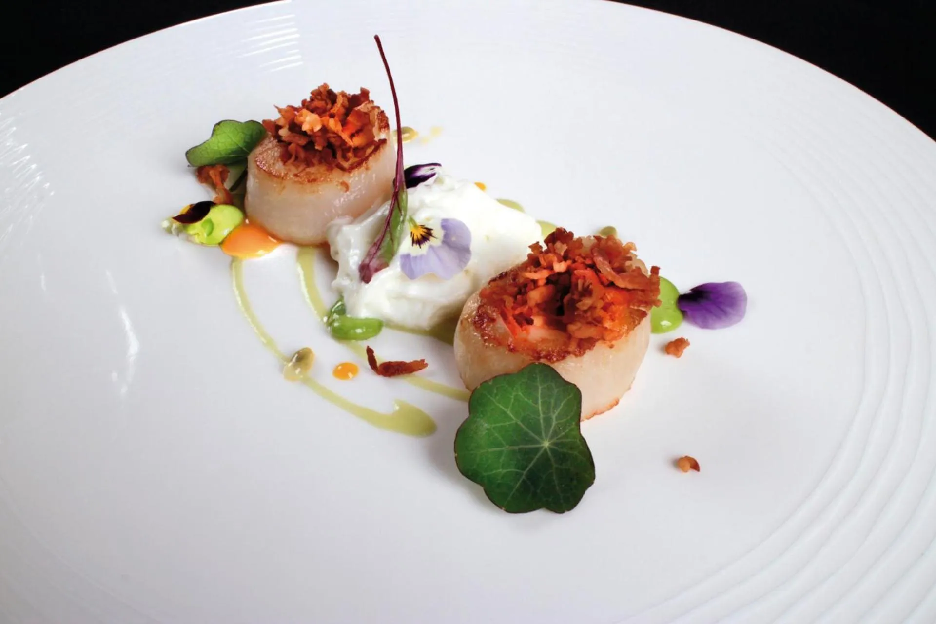 Food close-up in Hotel Byron