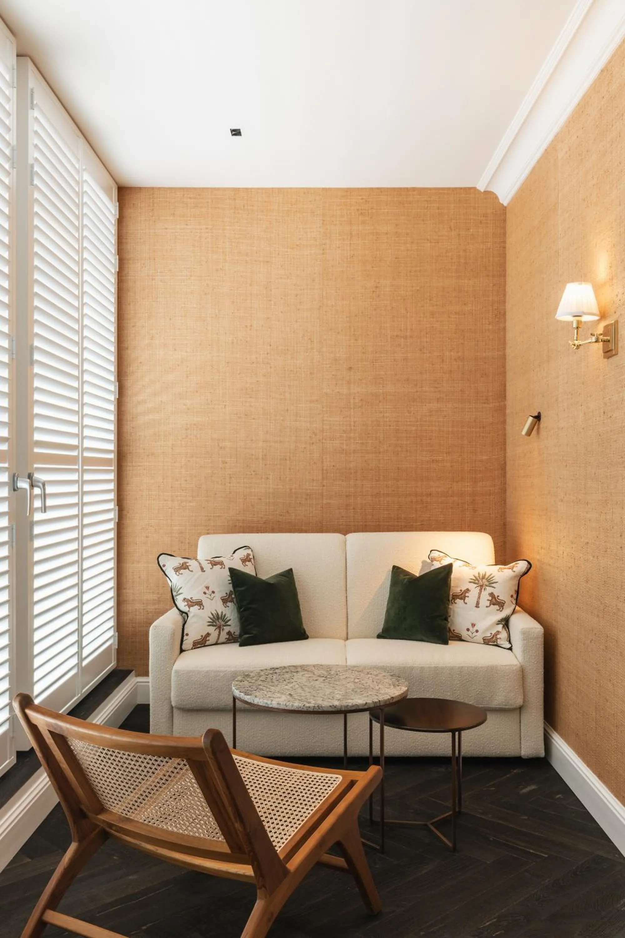 Living room in De Lindenhoeve Boutique Hotel