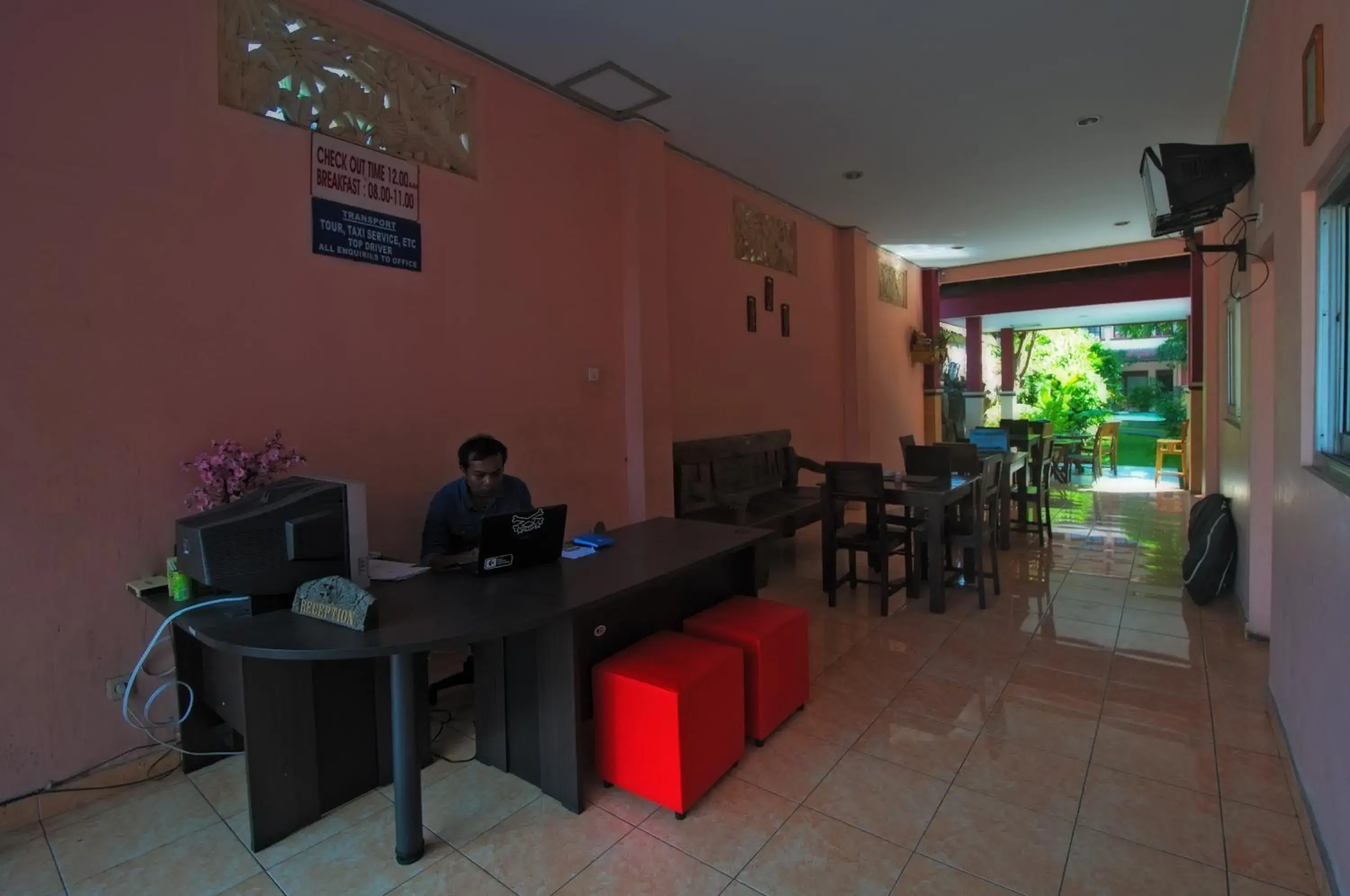 Lobby or reception in Pesona Beach Inn