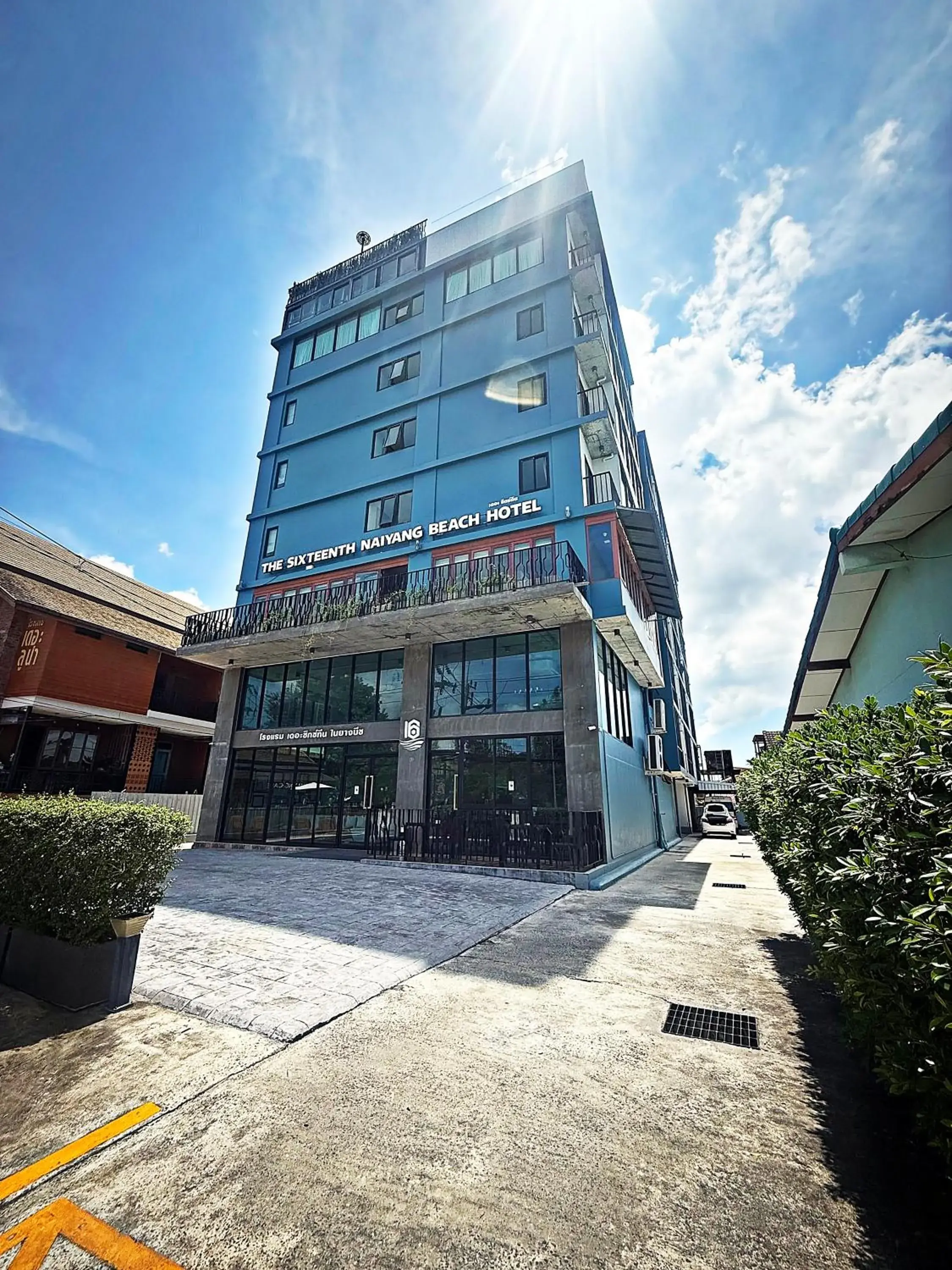 Facade/entrance in The Sixteenth Naiyang Beach Hotel- Free Schedule Airport Shuttle Facade/entrance in The Sixteenth Naiyang Beach Hotel- Free Schedule Airport Shuttle