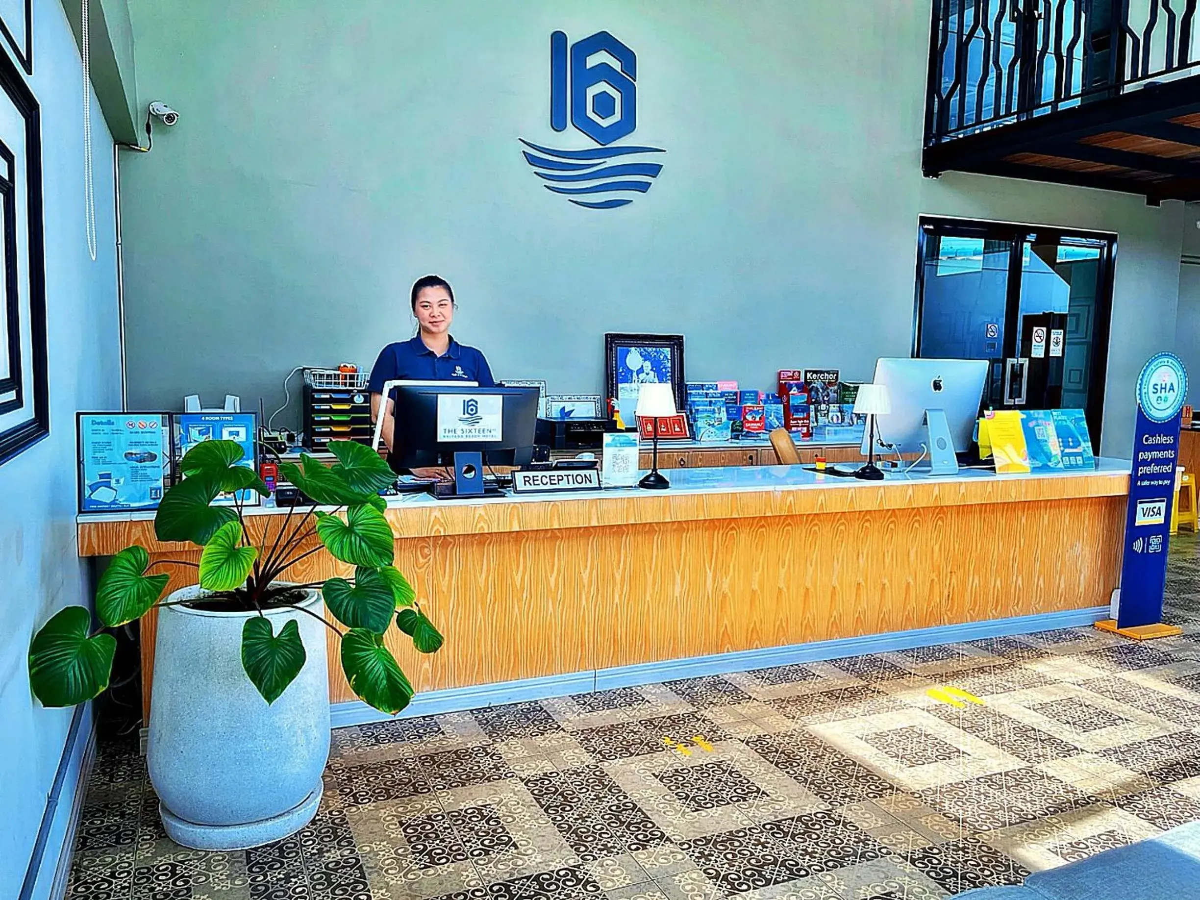 Lobby or reception in The Sixteenth Naiyang Beach Hotel- Free Schedule Airport Shuttle Lobby or reception in The Sixteenth Naiyang Beach Hotel- Free Schedule Airport Shuttle