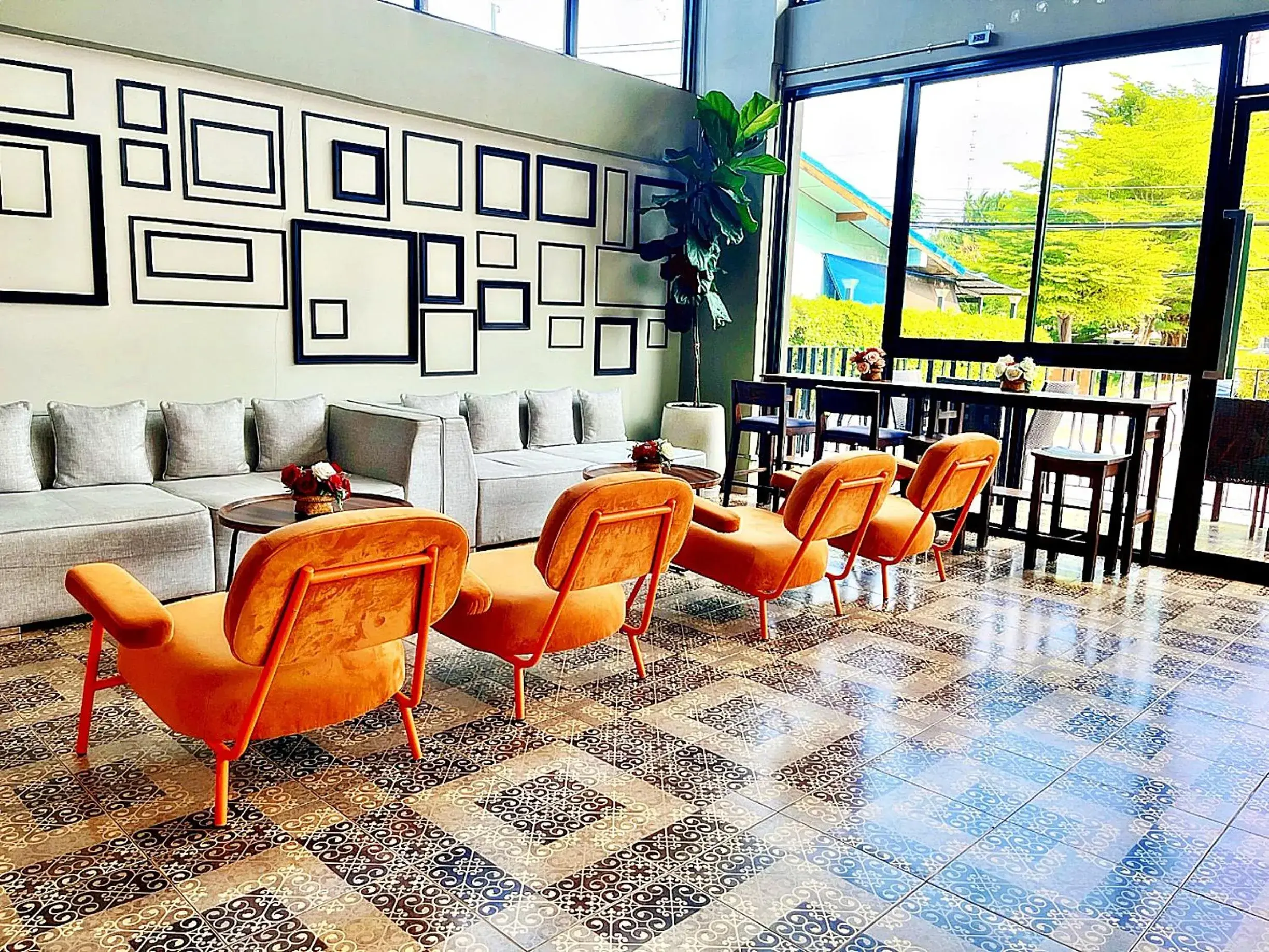 Lobby or reception in The Sixteenth Naiyang Beach Hotel- Free Schedule Airport Shuttle Lobby or reception in The Sixteenth Naiyang Beach Hotel- Free Schedule Airport Shuttle