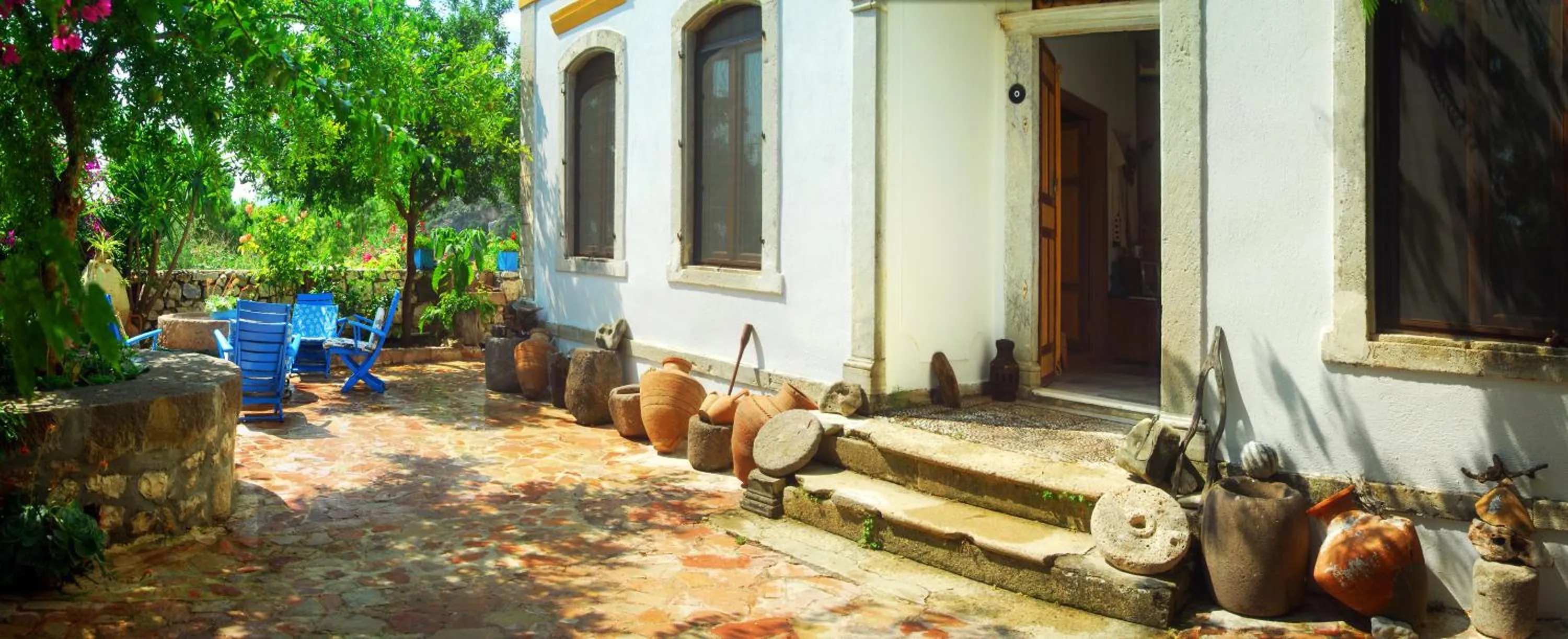 Garden view in Saklı Konak