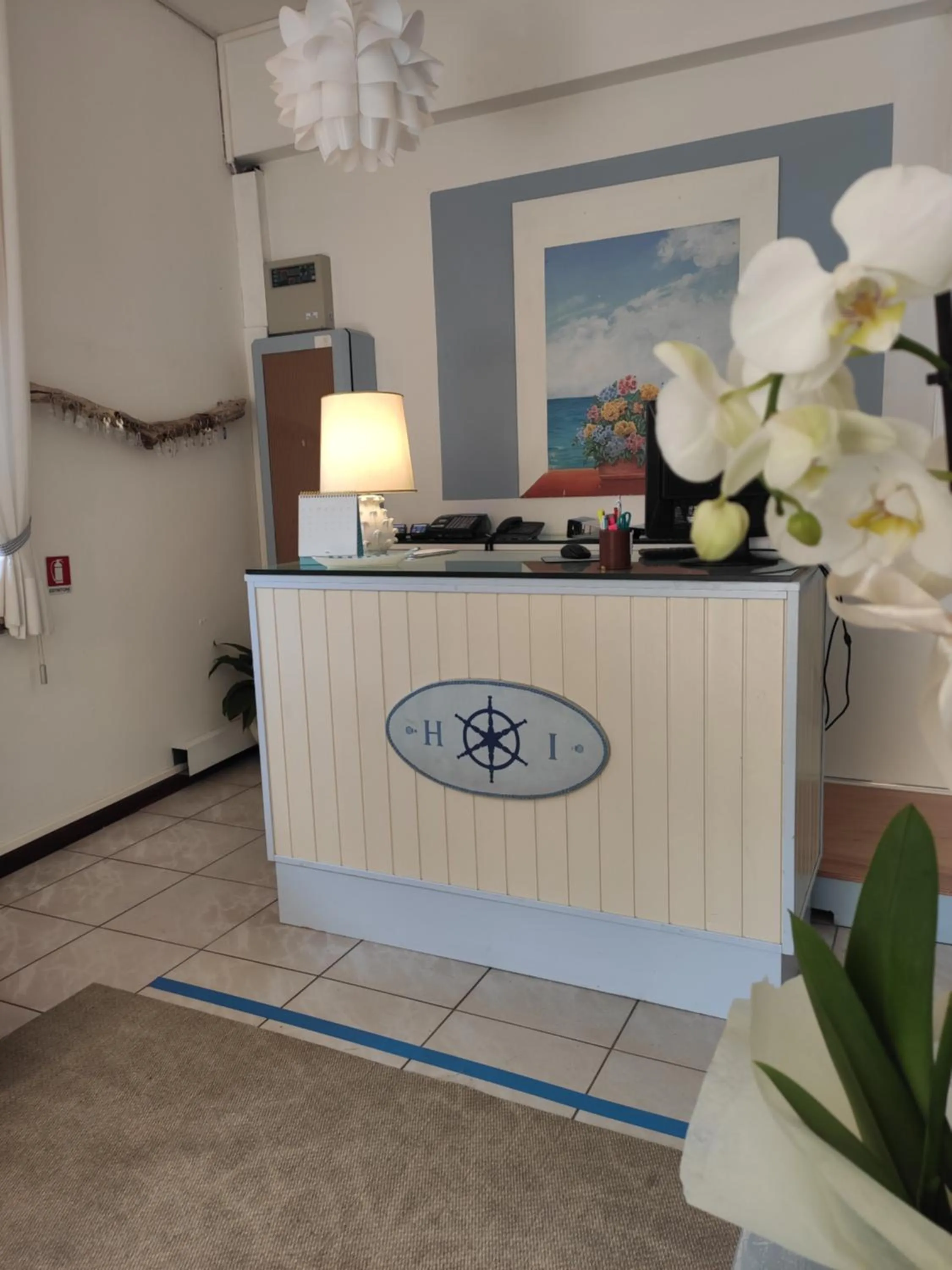 Lobby or reception in Hotel Imperia