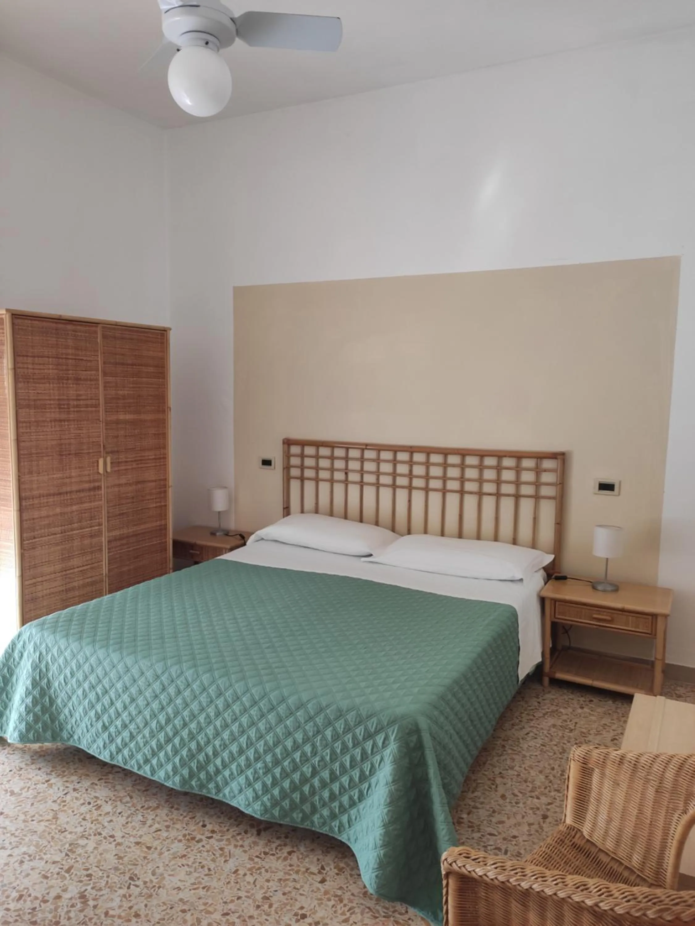 Bed in Hotel Imperia