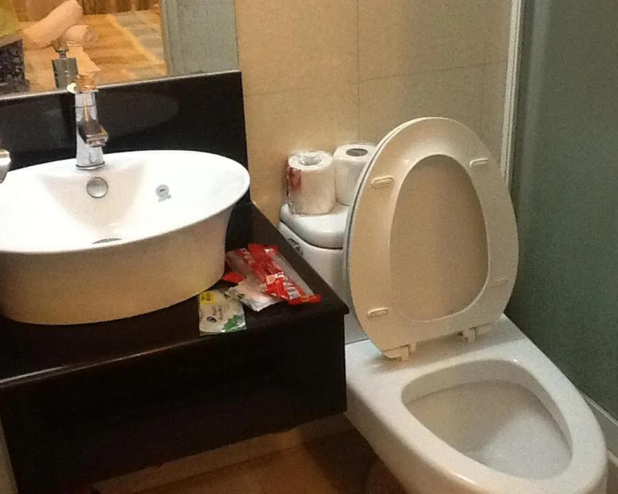 Toilet in Palm Tree Genlex Condo