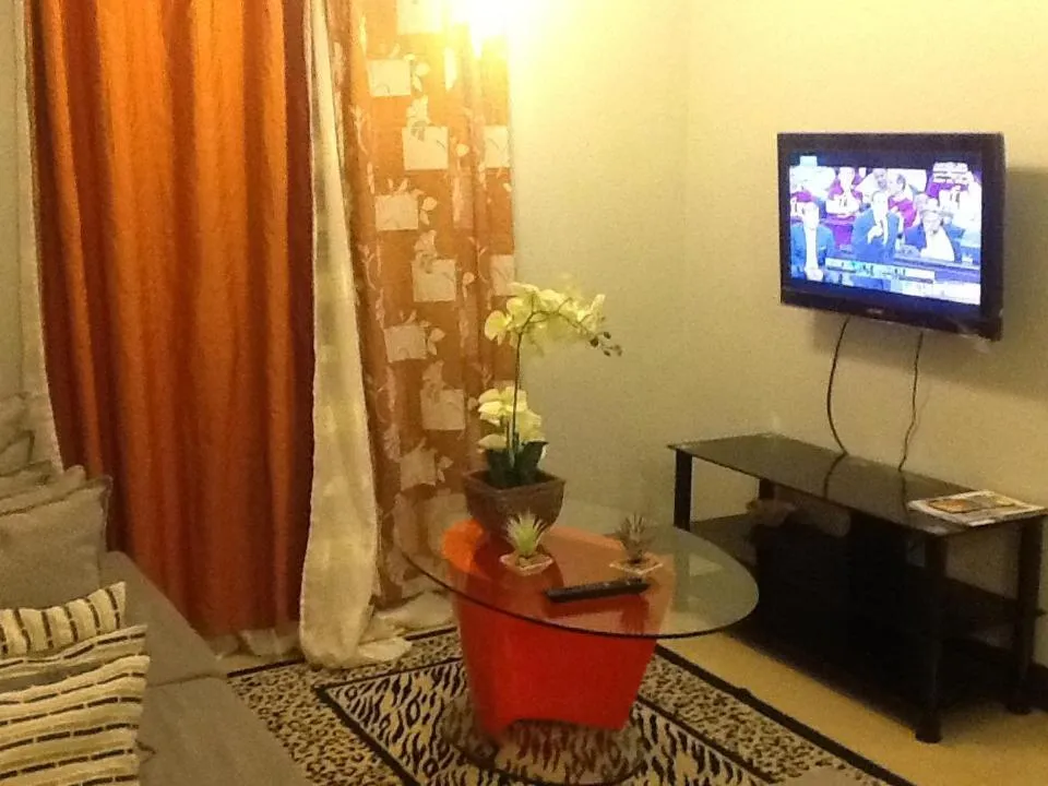 Living room in Palm Tree Genlex Condo