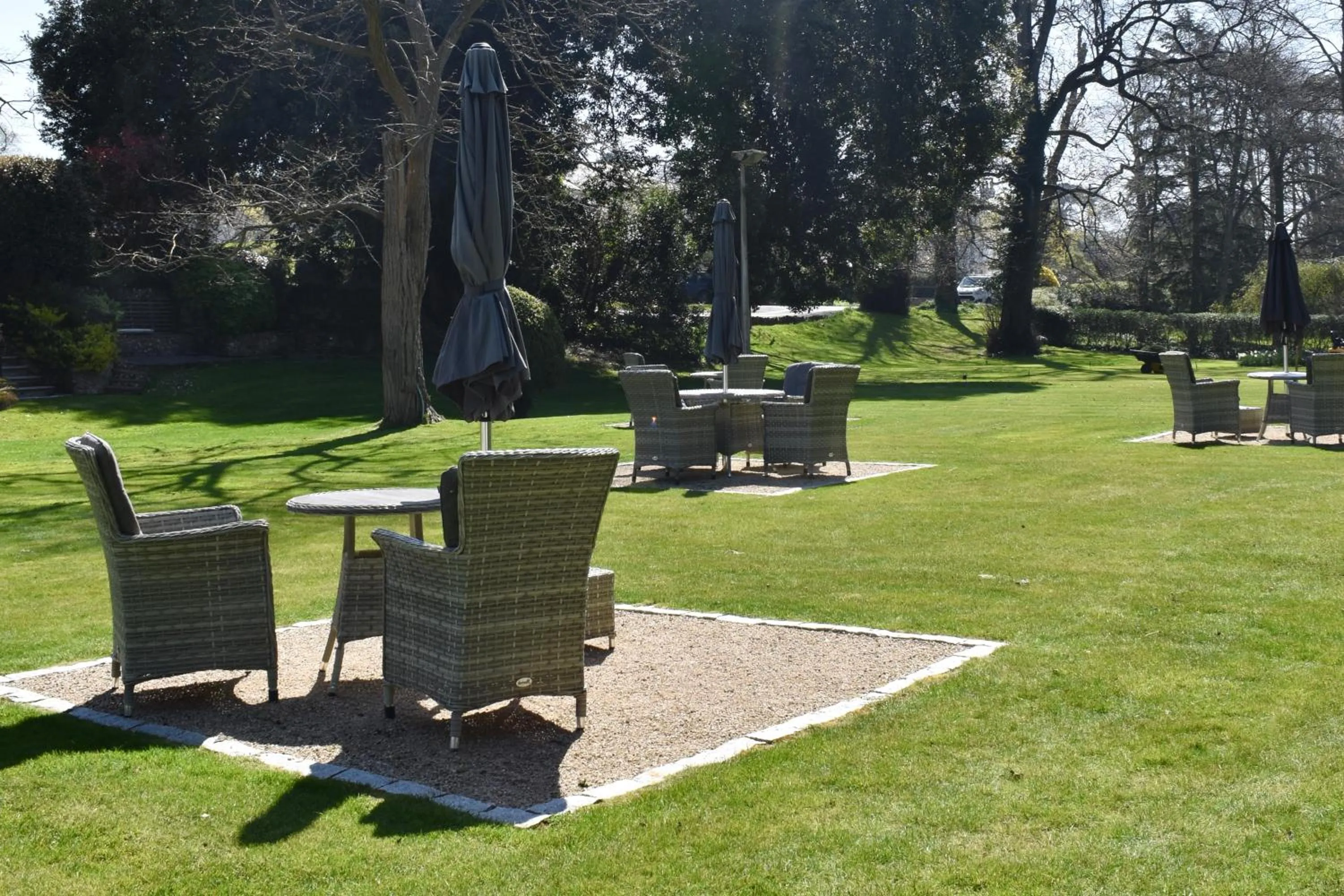 Garden in Hunters Moon Hotel