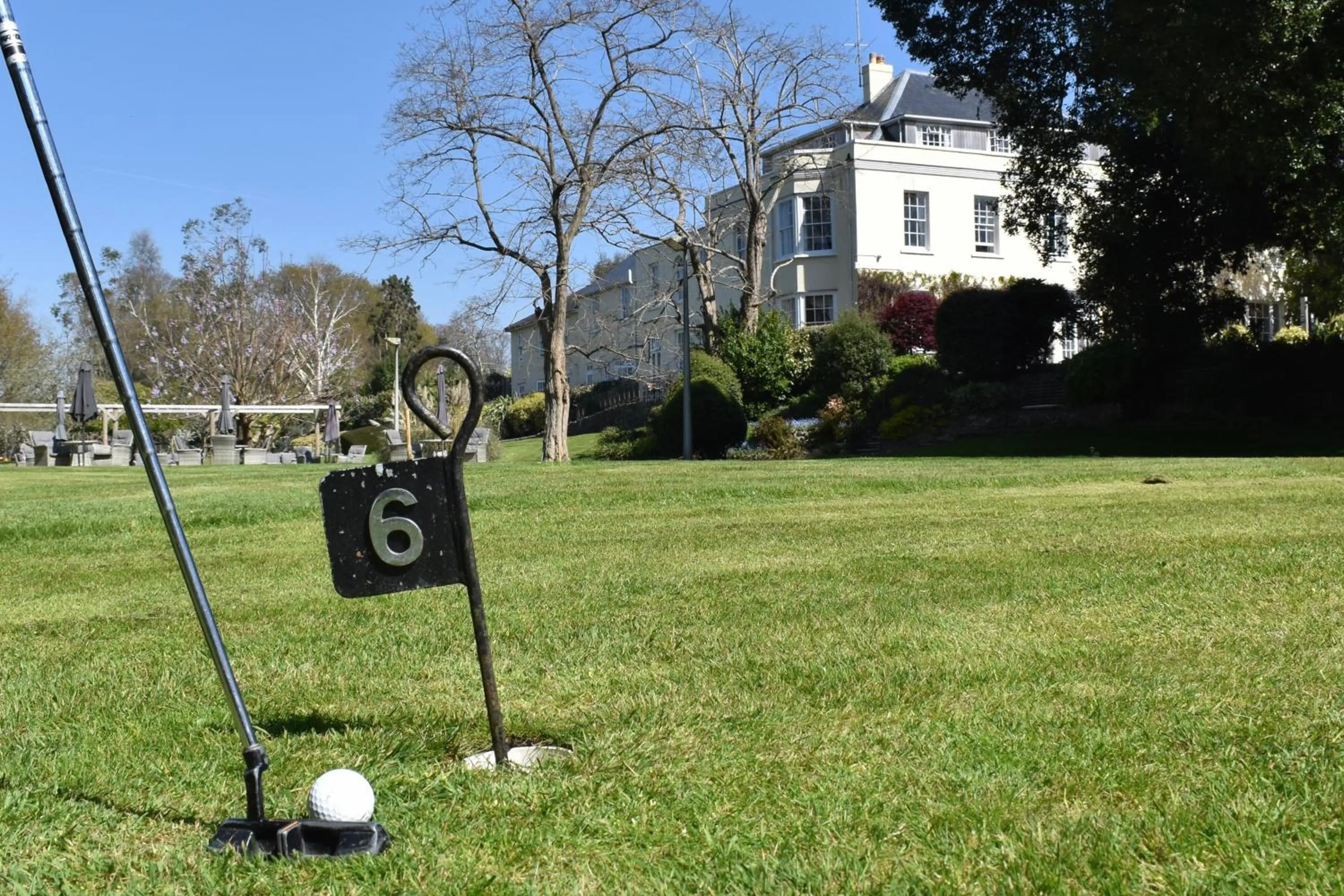 Garden in Hunters Moon Hotel