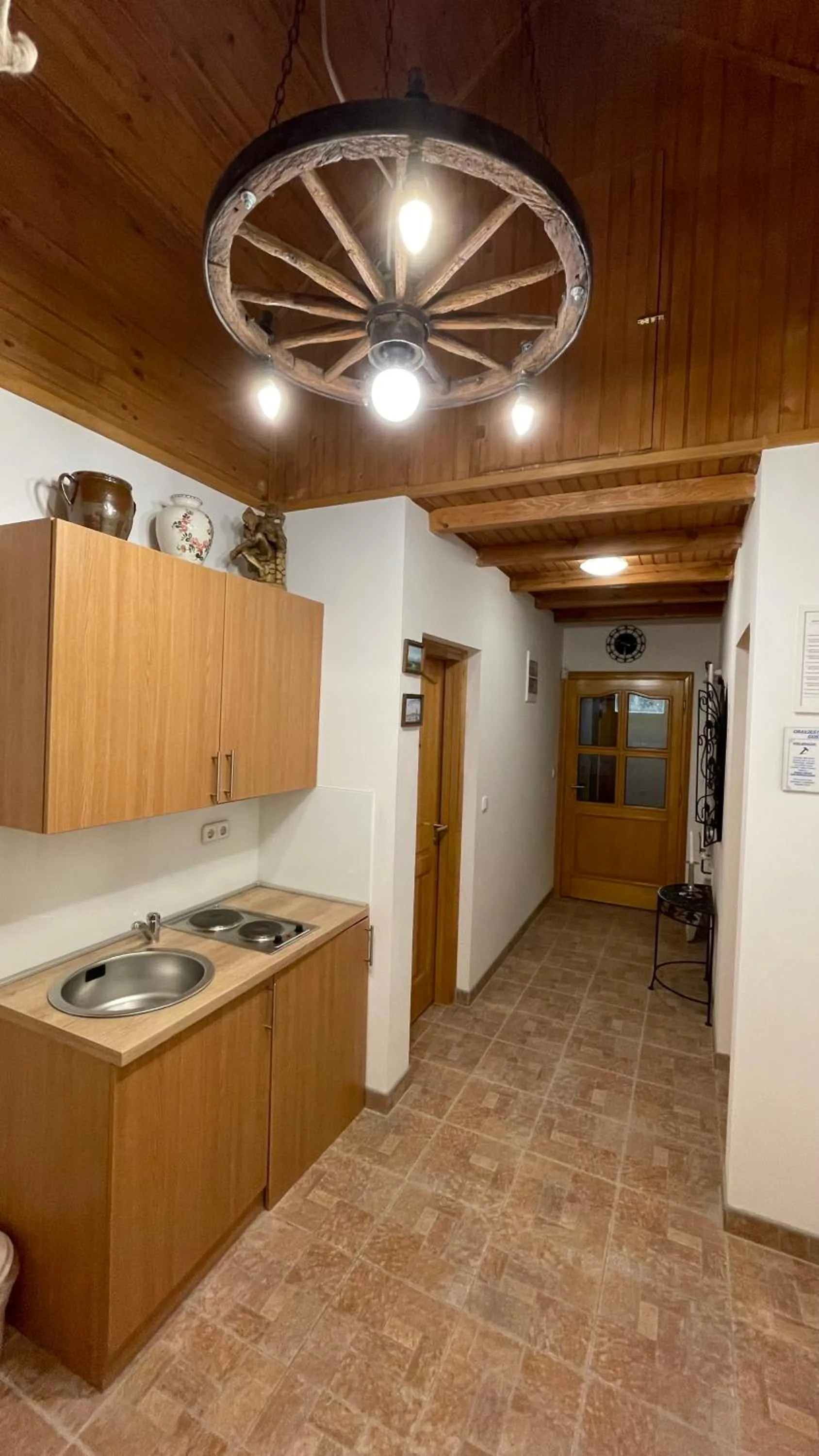 Kitchen or kitchenette in Alpha Ski Apartmani