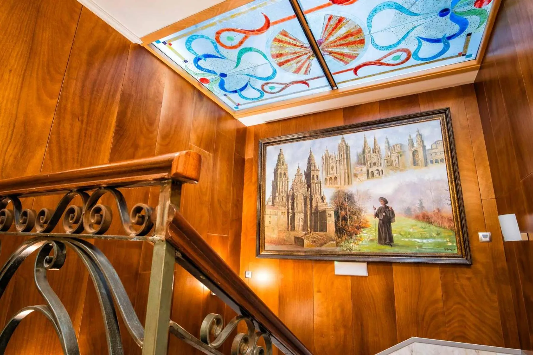 On site in Hotel Alda Bonaval