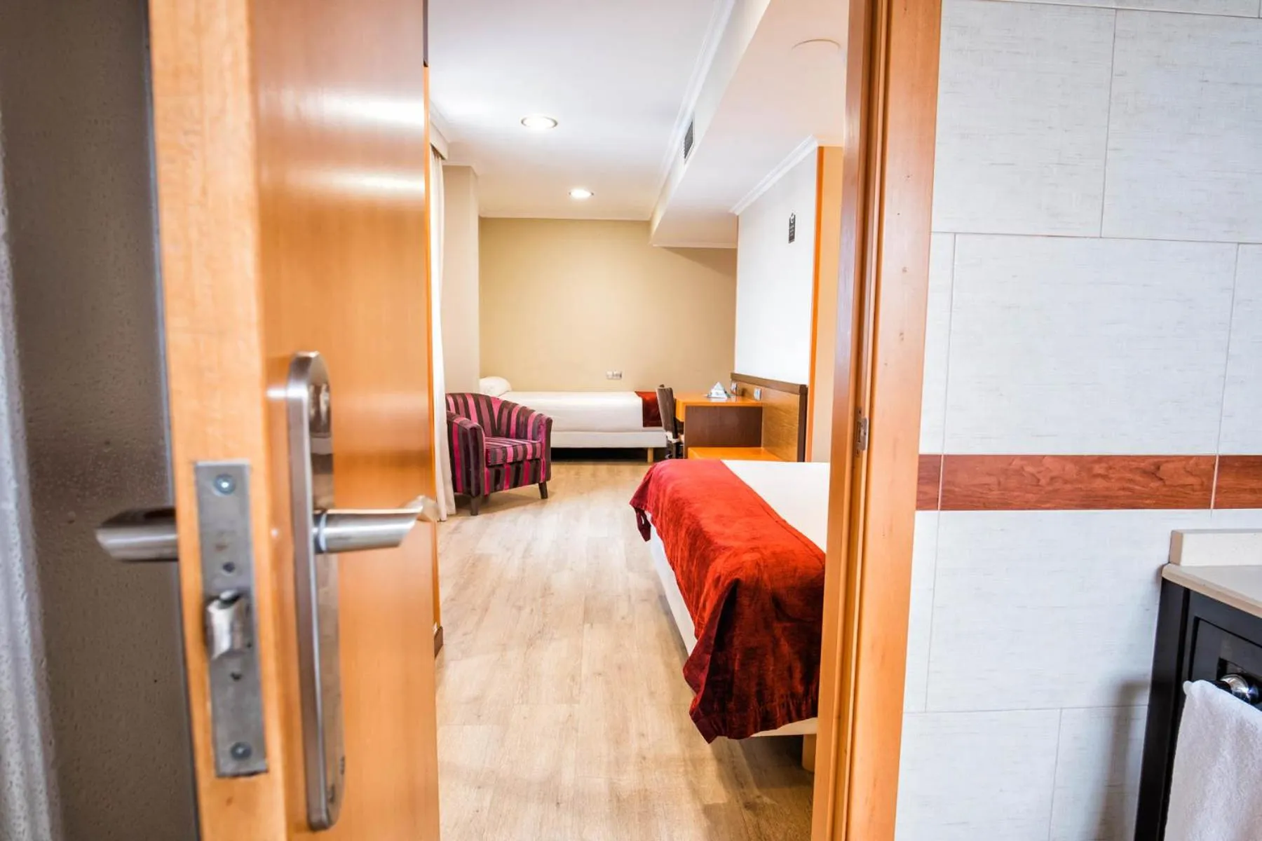 Bedroom, Bed in Hotel Alda Bonaval