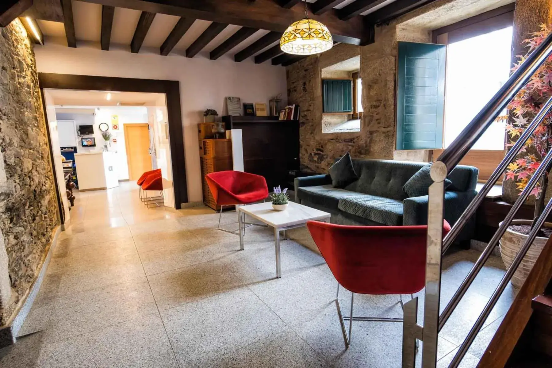 Lobby or reception in Hotel Alda Bonaval Lobby or reception in Hotel Alda Bonaval