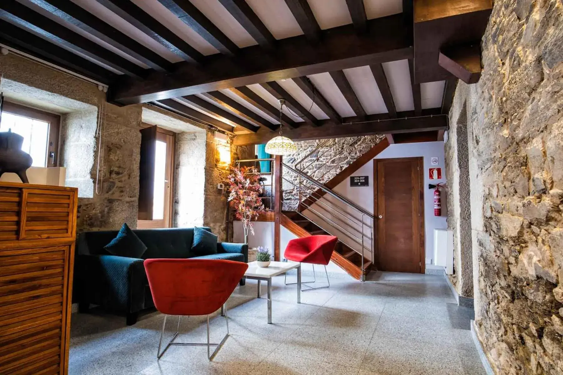 Lobby or reception in Hotel Alda Bonaval Lobby or reception in Hotel Alda Bonaval