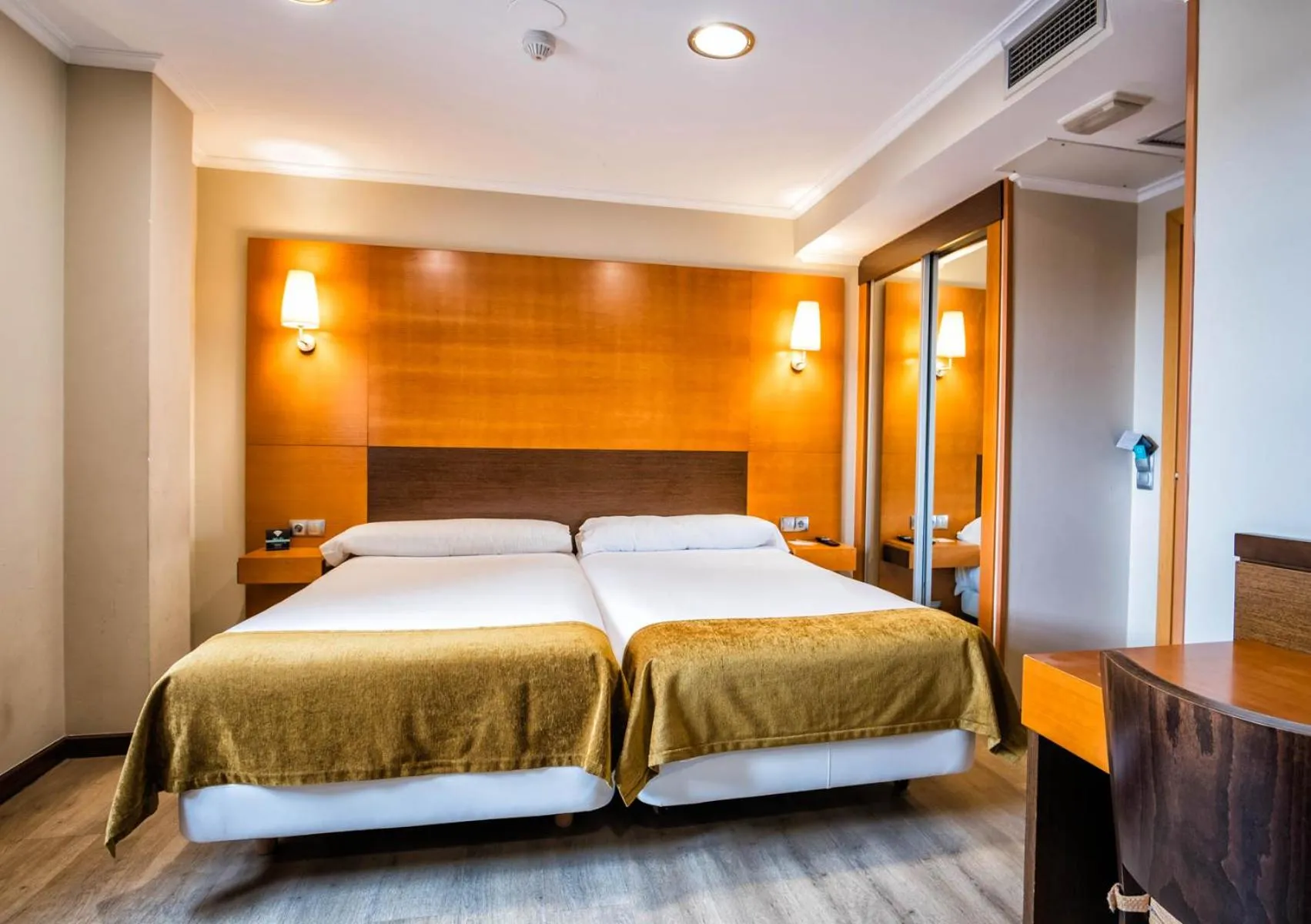 Bed in Hotel Alda Bonaval