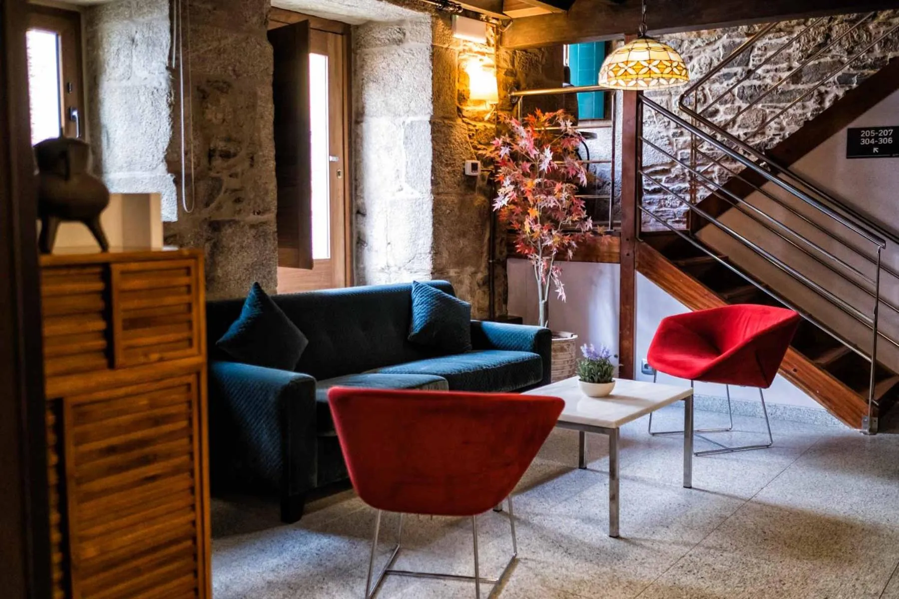 Lobby or reception in Hotel Alda Bonaval