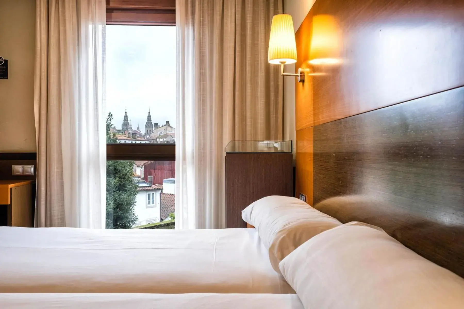 Photo of the whole room, Bed in Hotel Alda Bonaval Photo of the whole room, Bed in Hotel Alda Bonaval