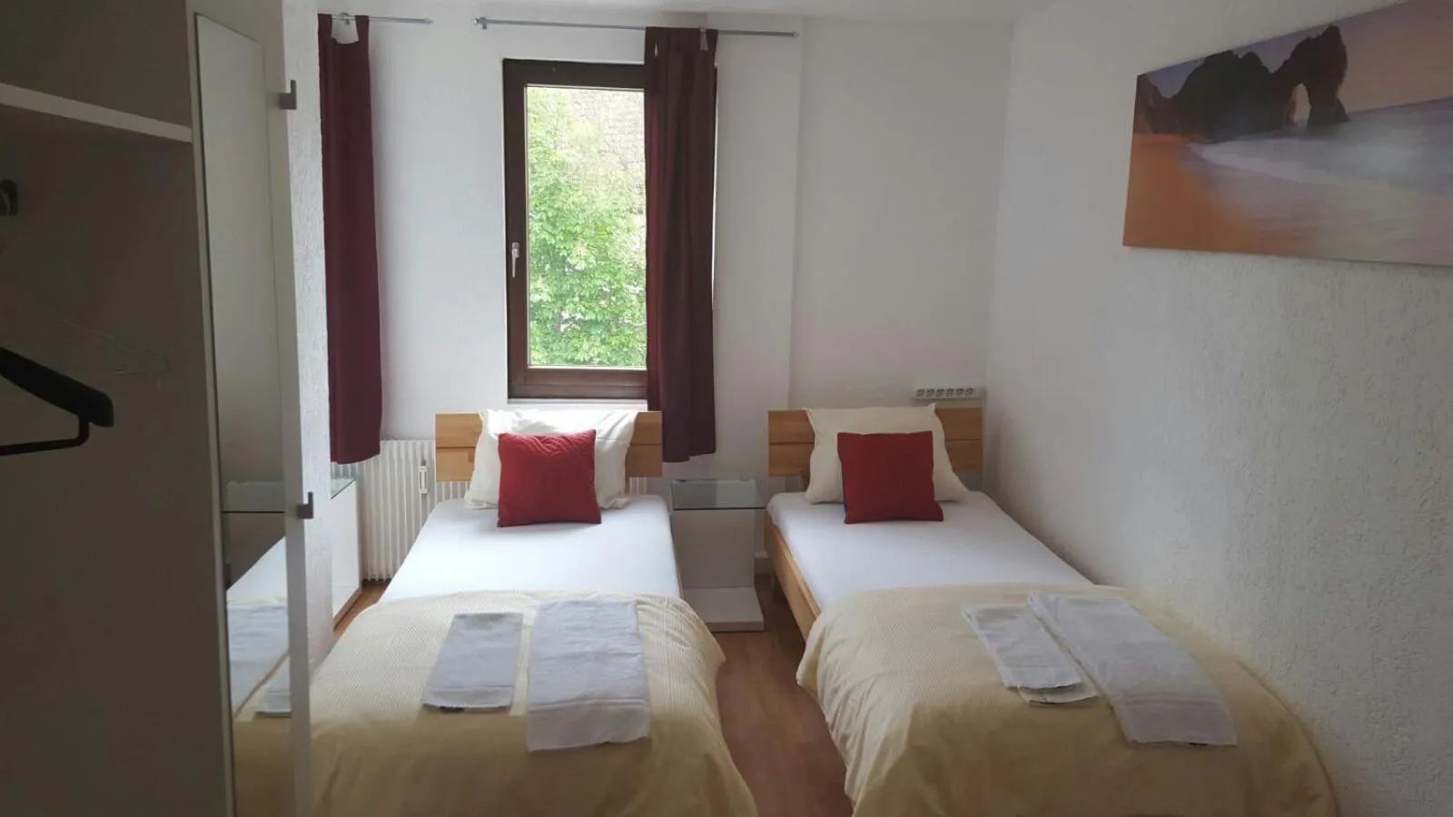 Property building, Bed in Dionysos Traube