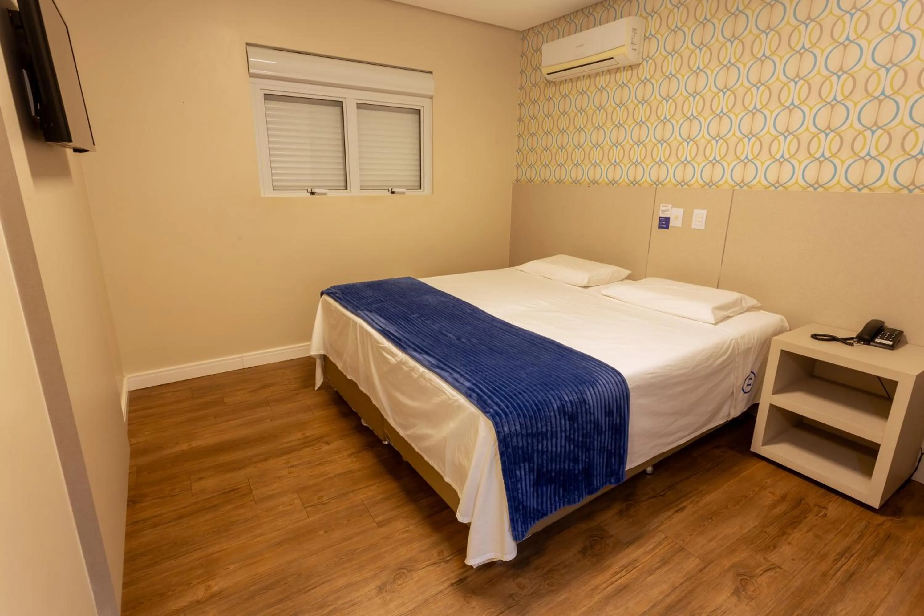 TV and multimedia, Bed in Hiber Hotel - Acesso a Chapecó