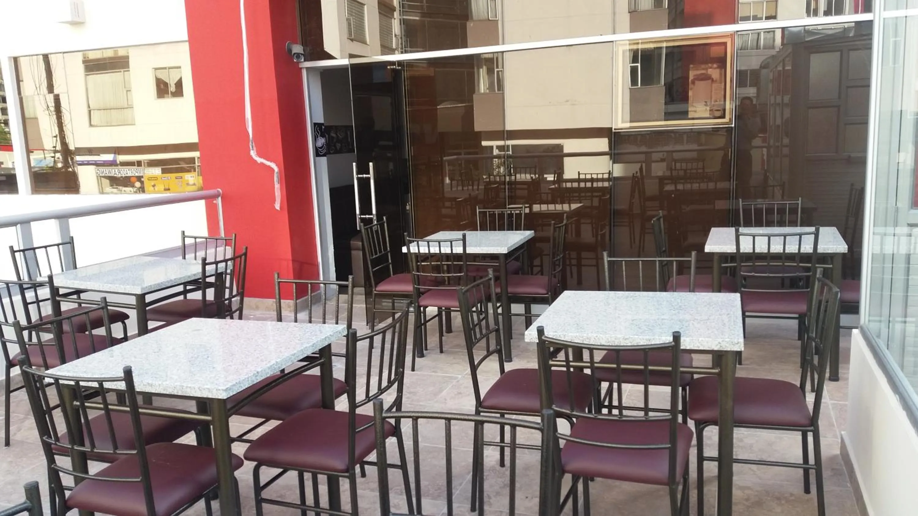 Balcony/Terrace in Hotel Saint Thomas