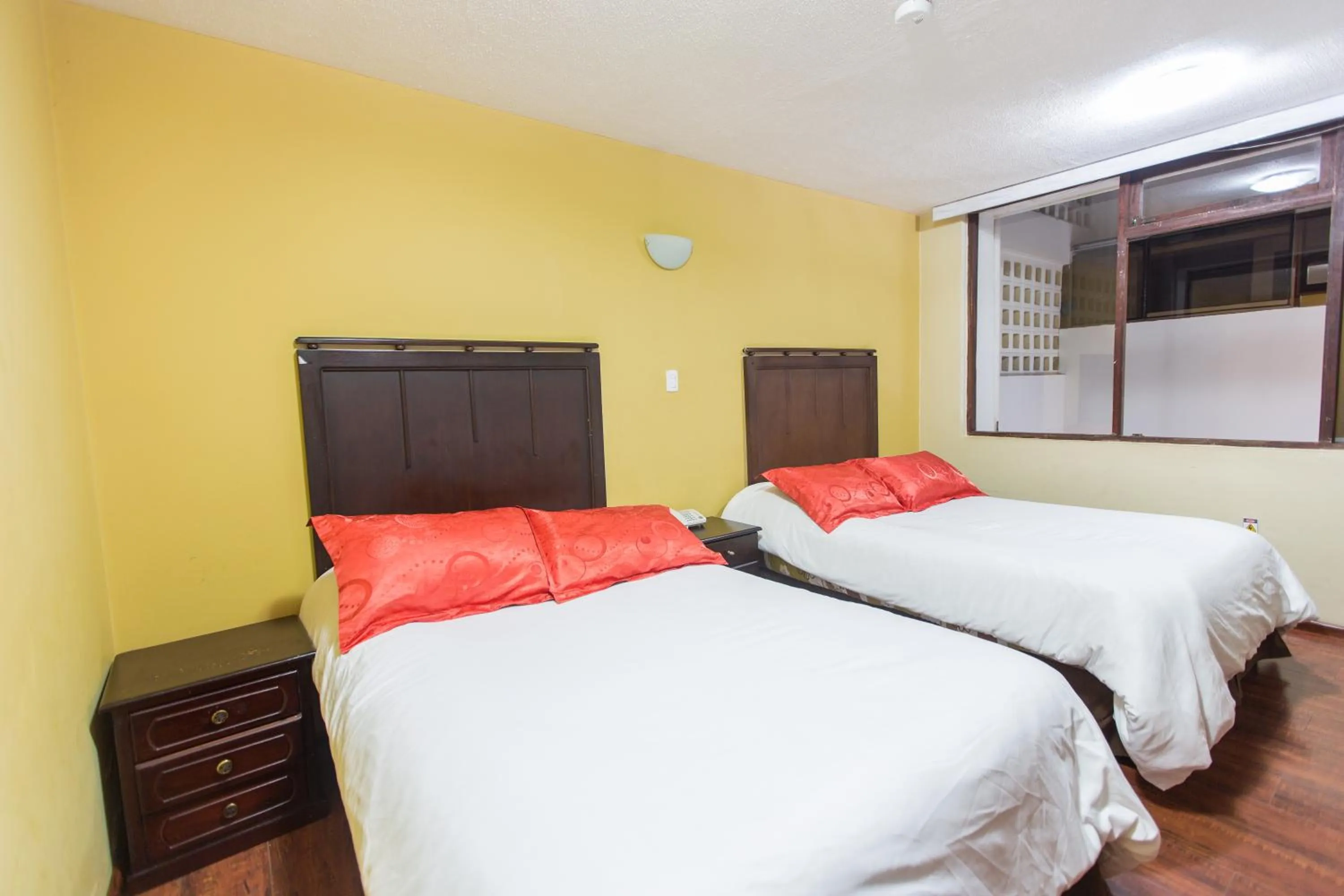 Bed in Hotel Saint Thomas