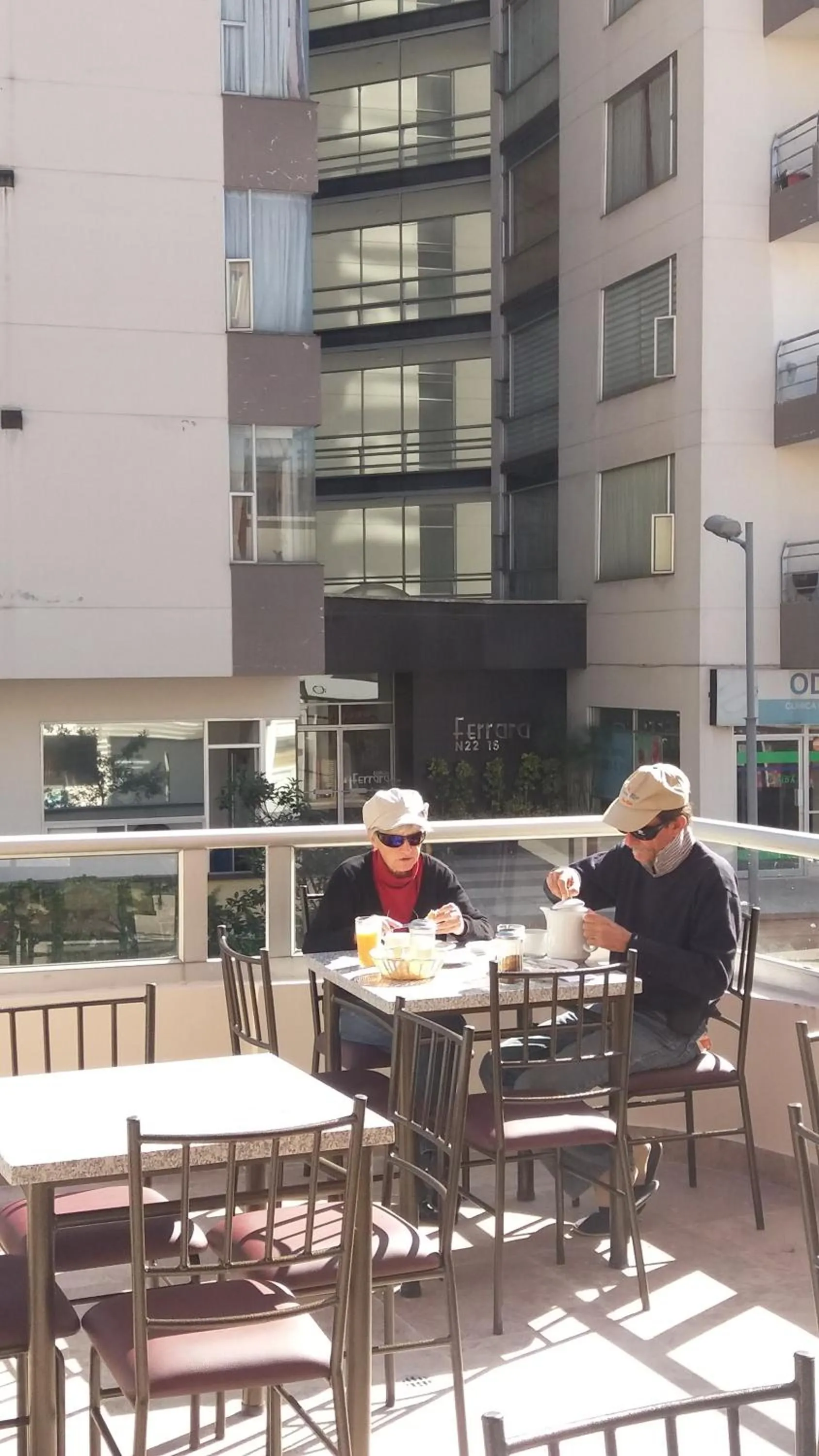Balcony/Terrace in Hotel Saint Thomas