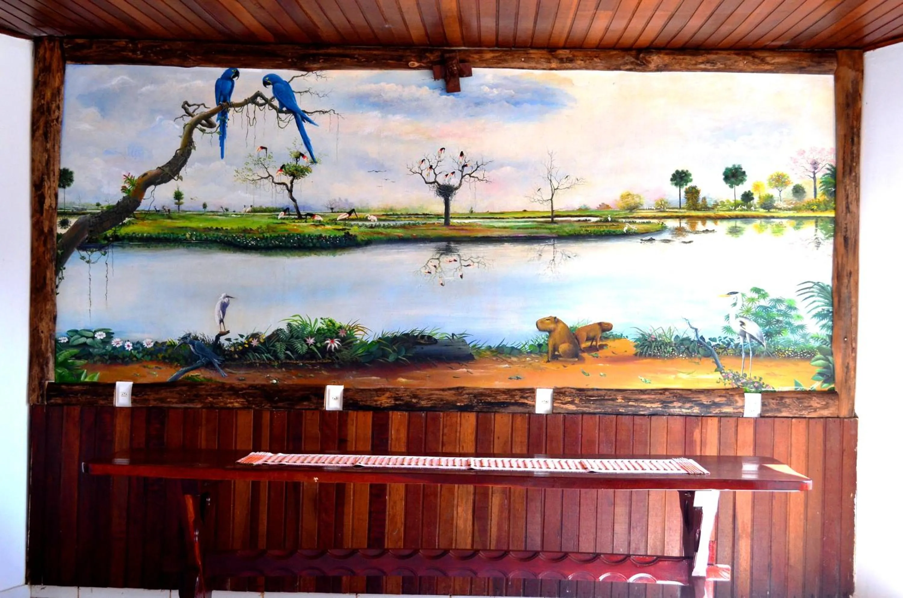 Decorative detail in Canoas Hotel