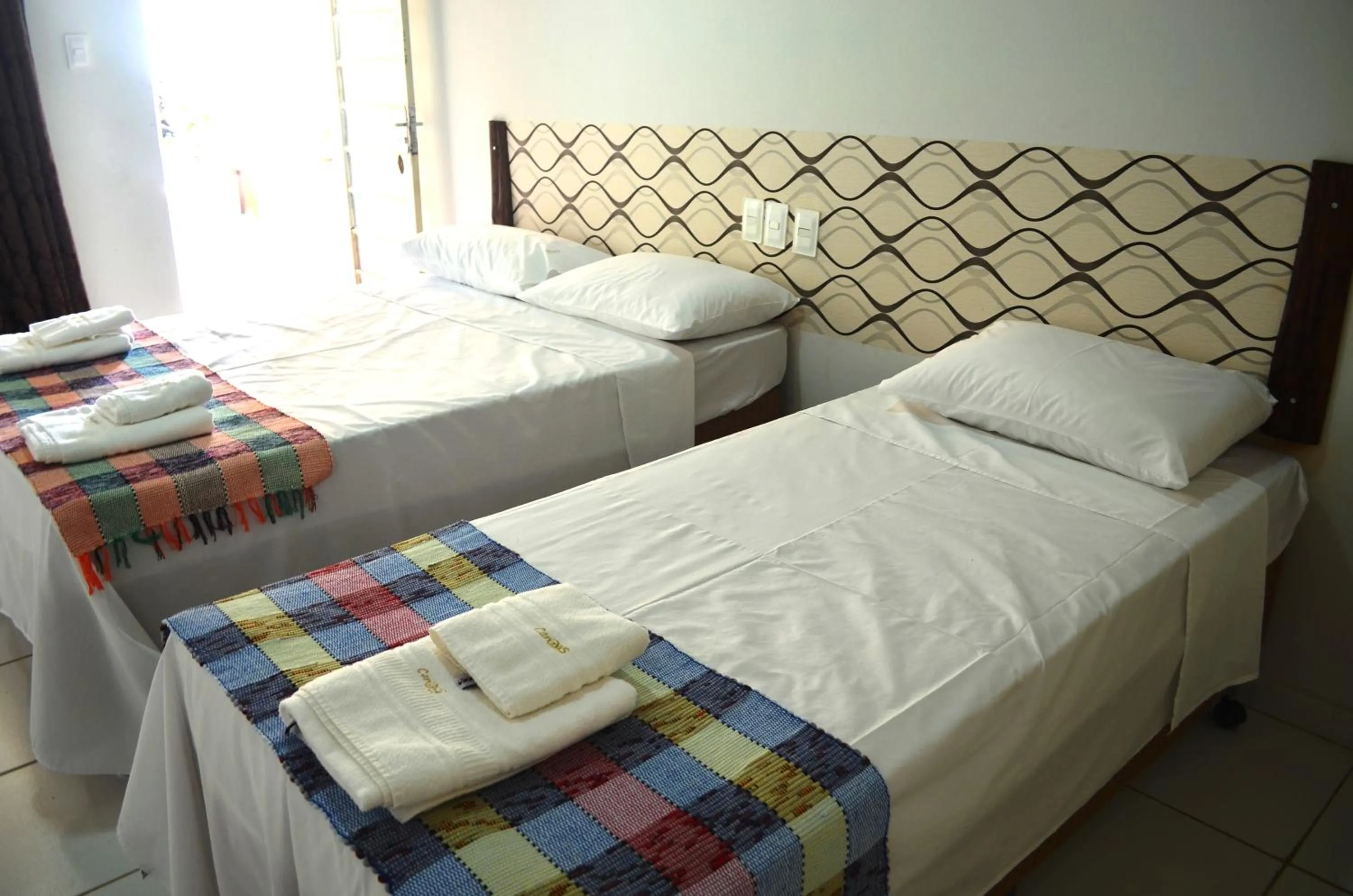 Bedroom, Bed in Canoas Hotel