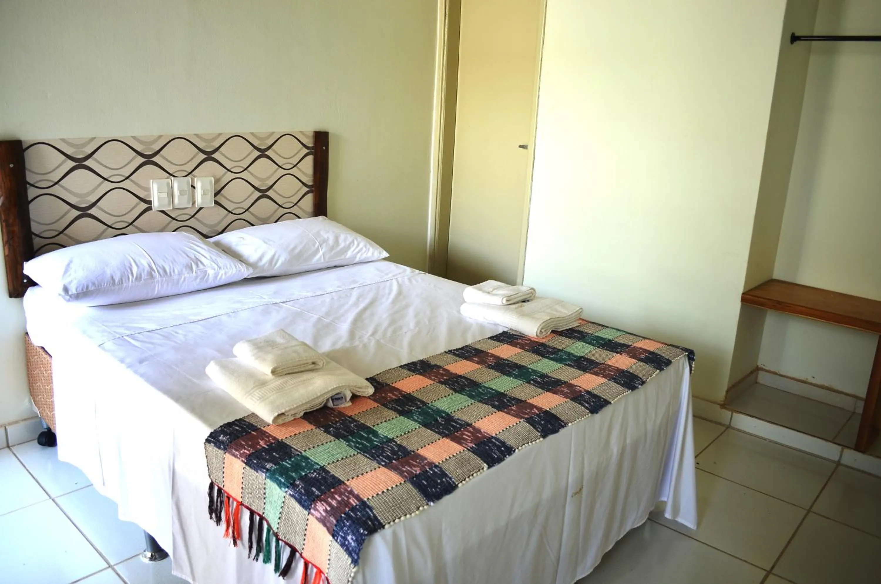 Decorative detail, Bed in Canoas Hotel