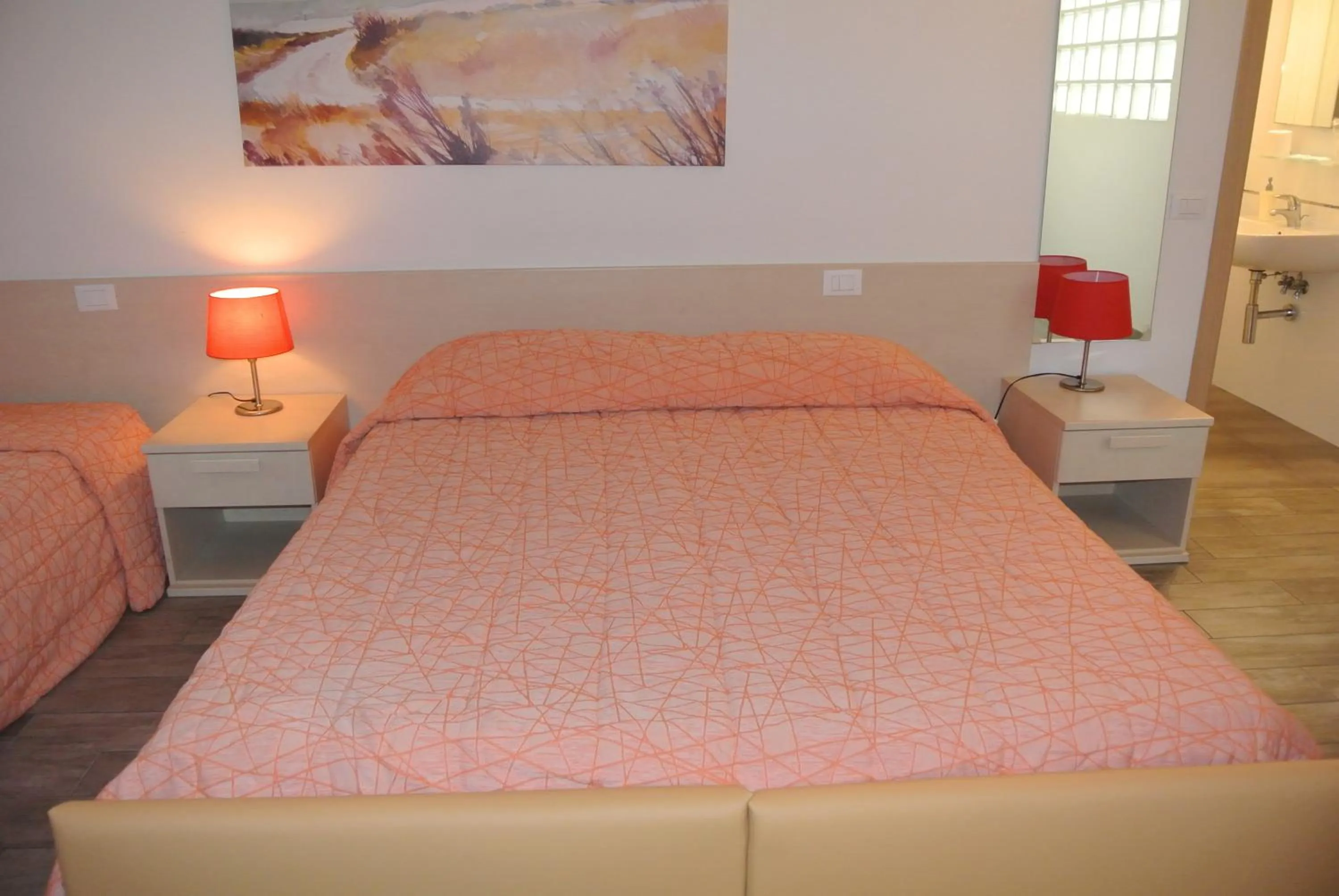 Bed in Bed & Breakfast Camollia