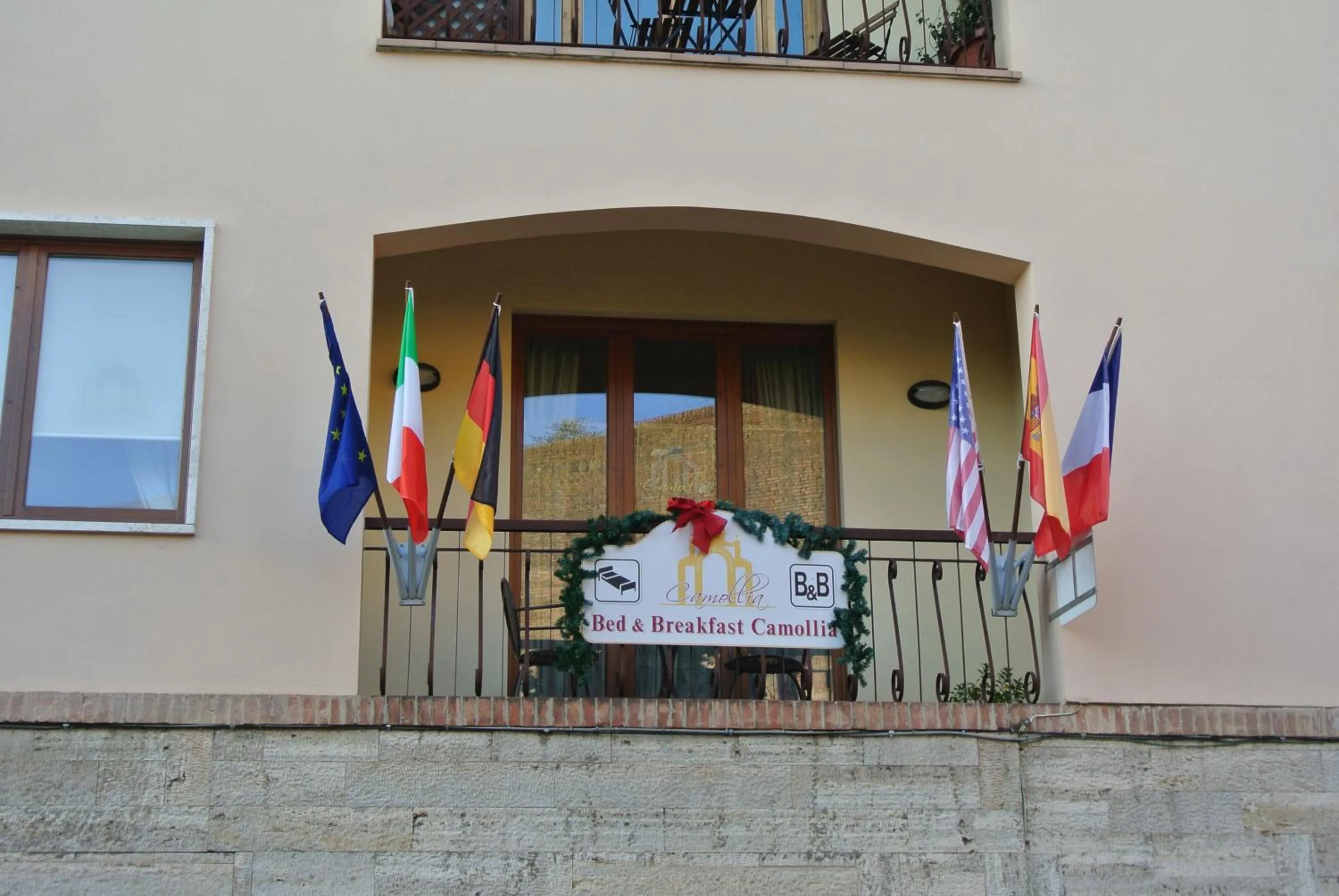 Property building in Bed & Breakfast Camollia