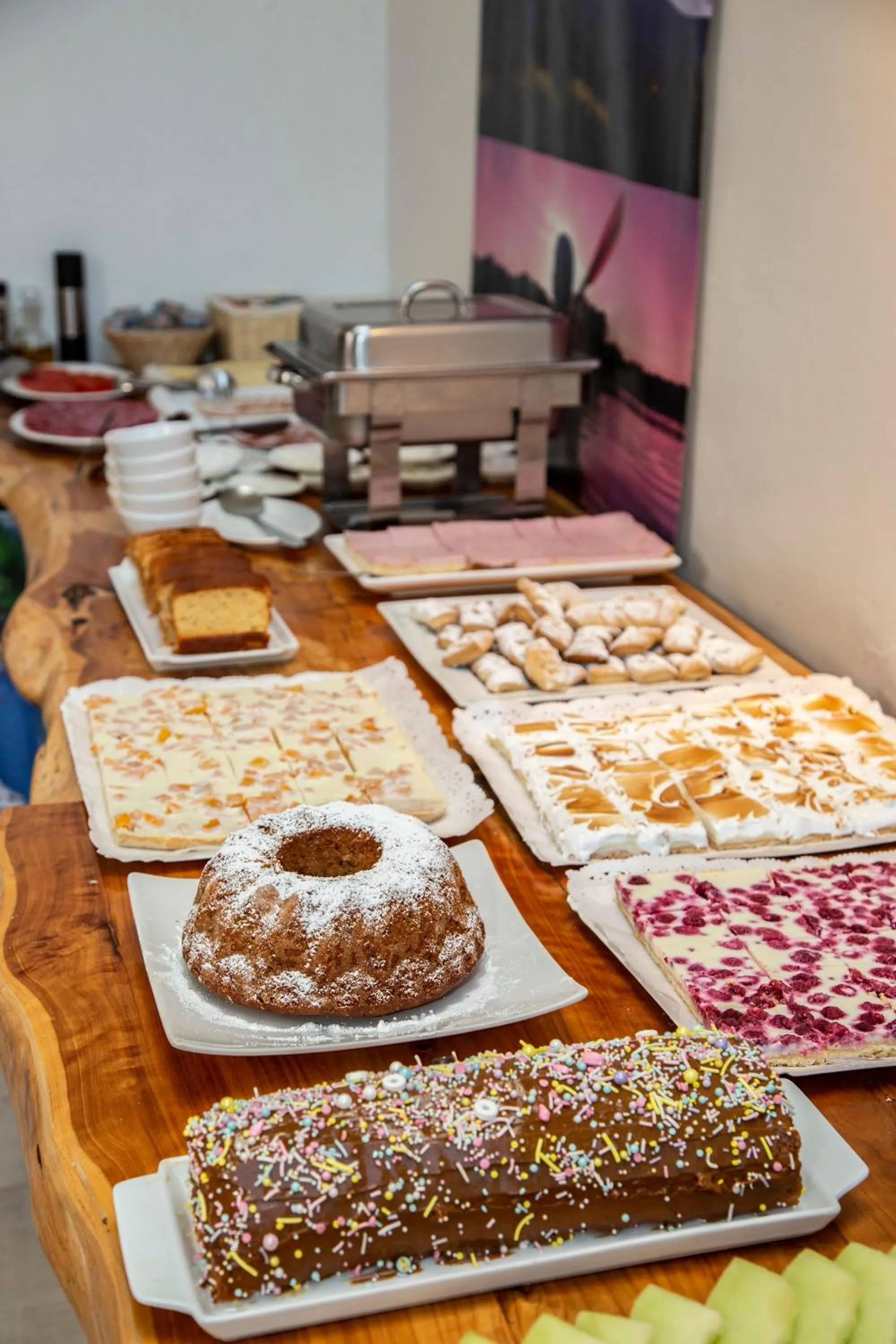 Buffet breakfast in Hotel Cumbres del Sur