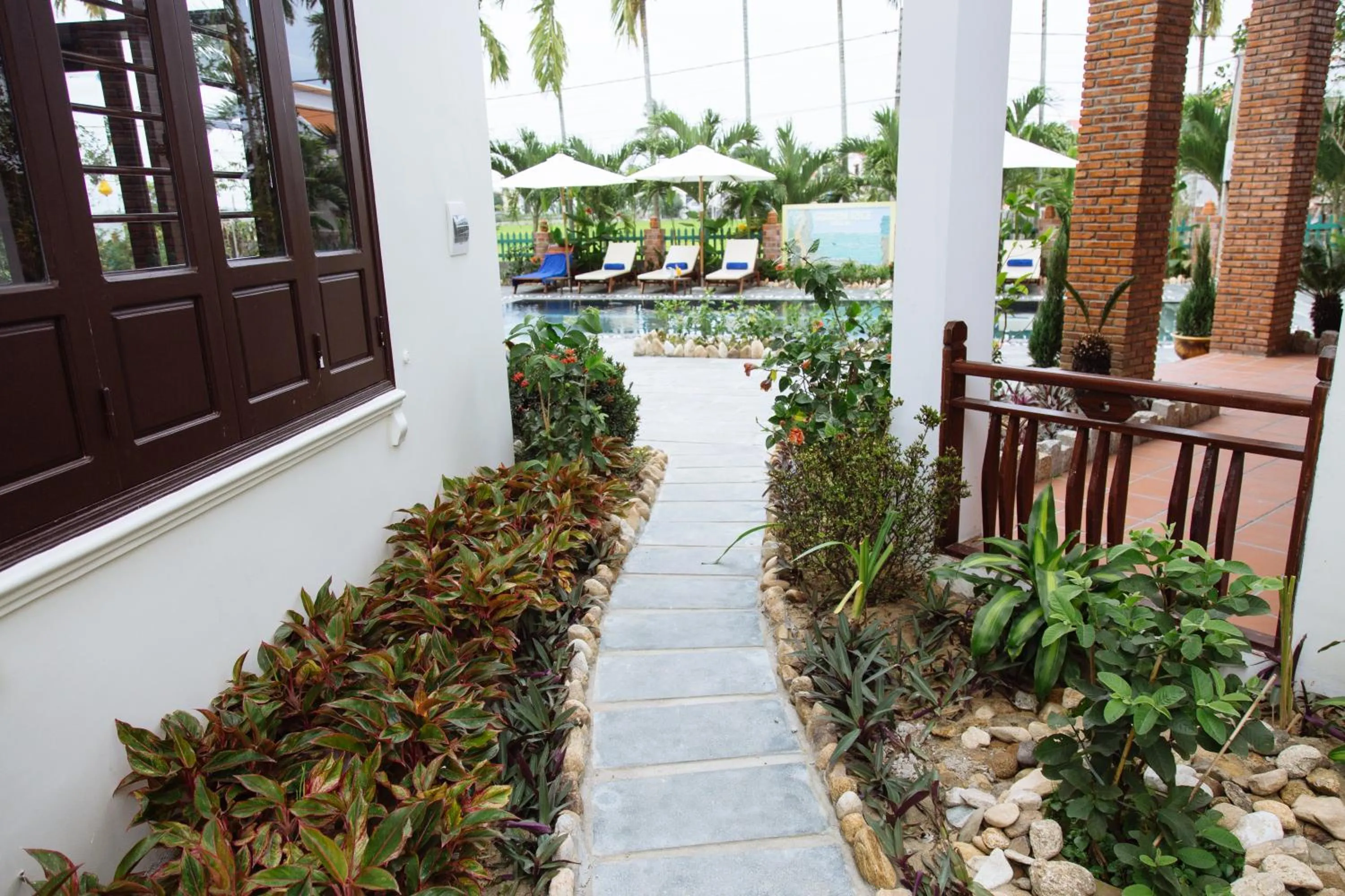 Area and facilities in Hoi An Golden Rice Villa