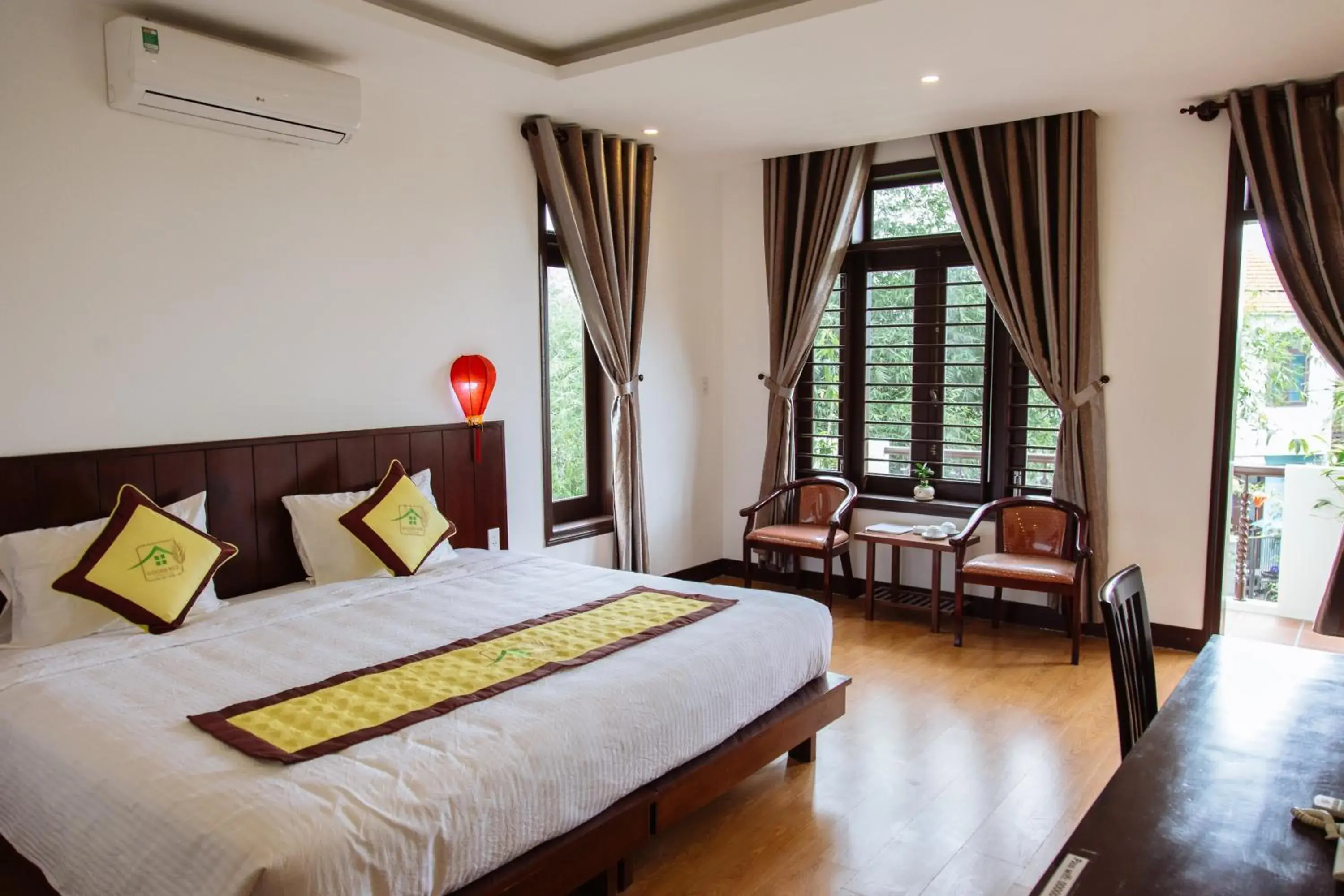 Superior Double or Twin Room with Garden View in Hoi An Golden Rice Villa Superior Double or Twin Room with Garden View in Hoi An Golden Rice Villa
