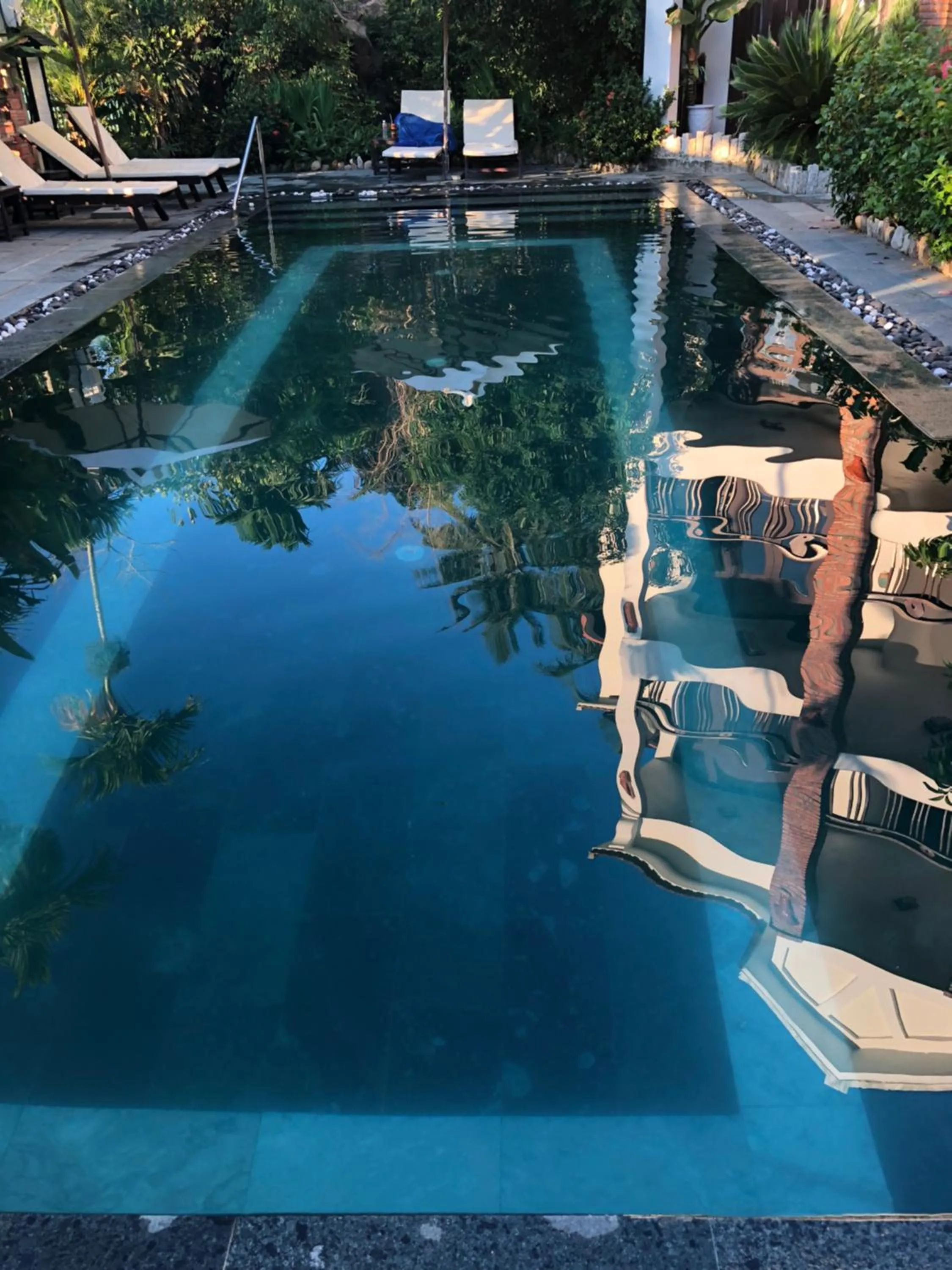 Bird's eye view in Hoi An Golden Rice Villa