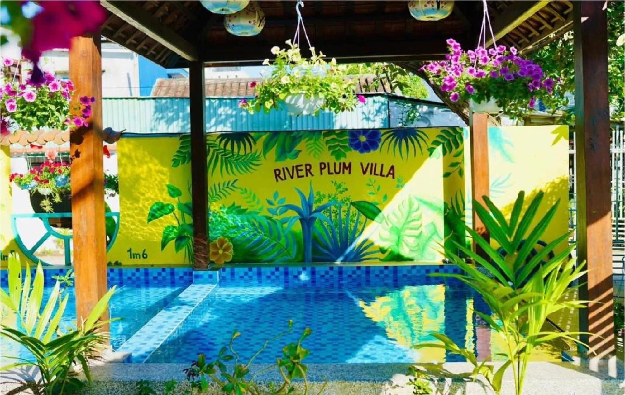 Swimming pool in Riverside Plum Garden Villa