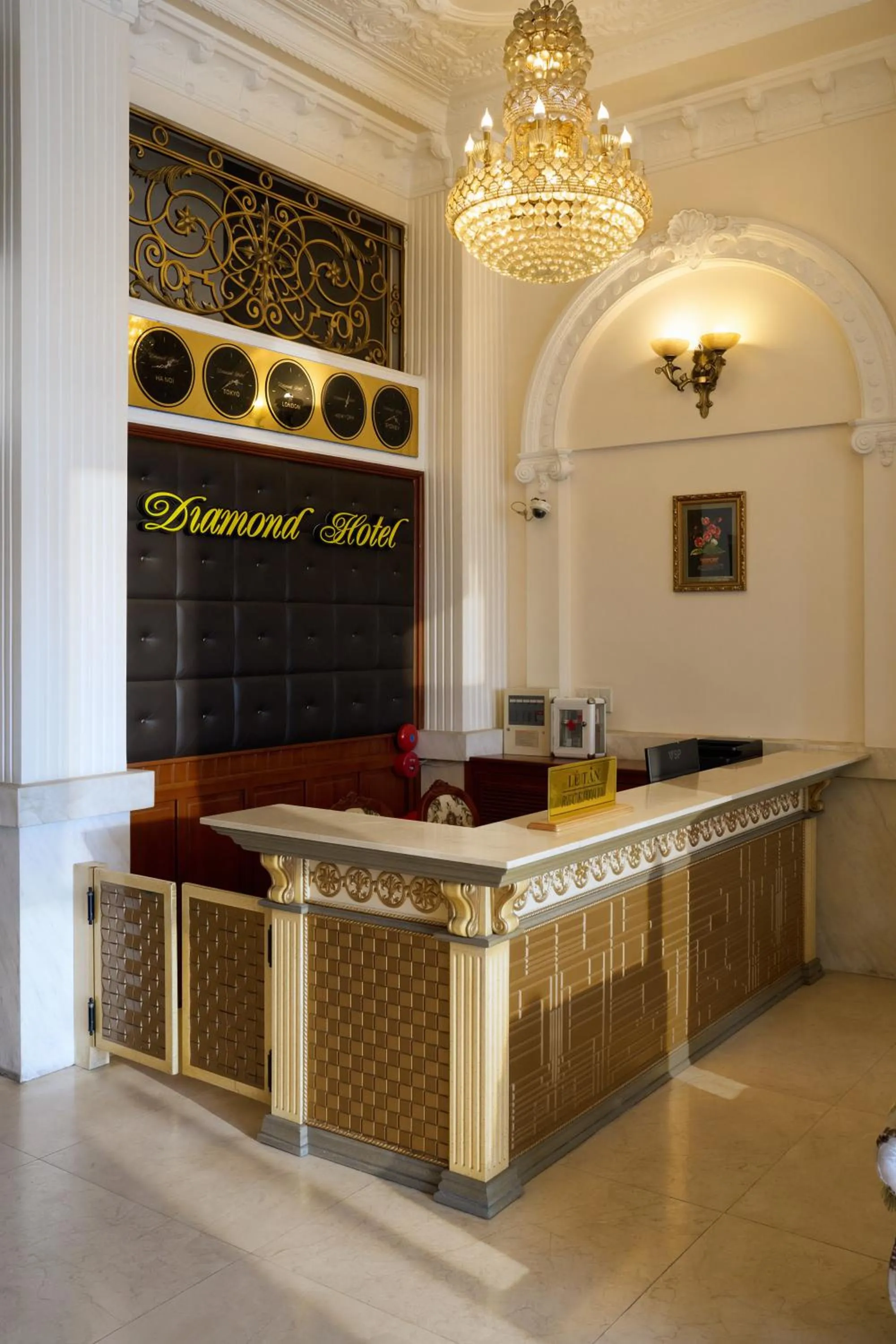 Lobby or reception in Diamond Hotel