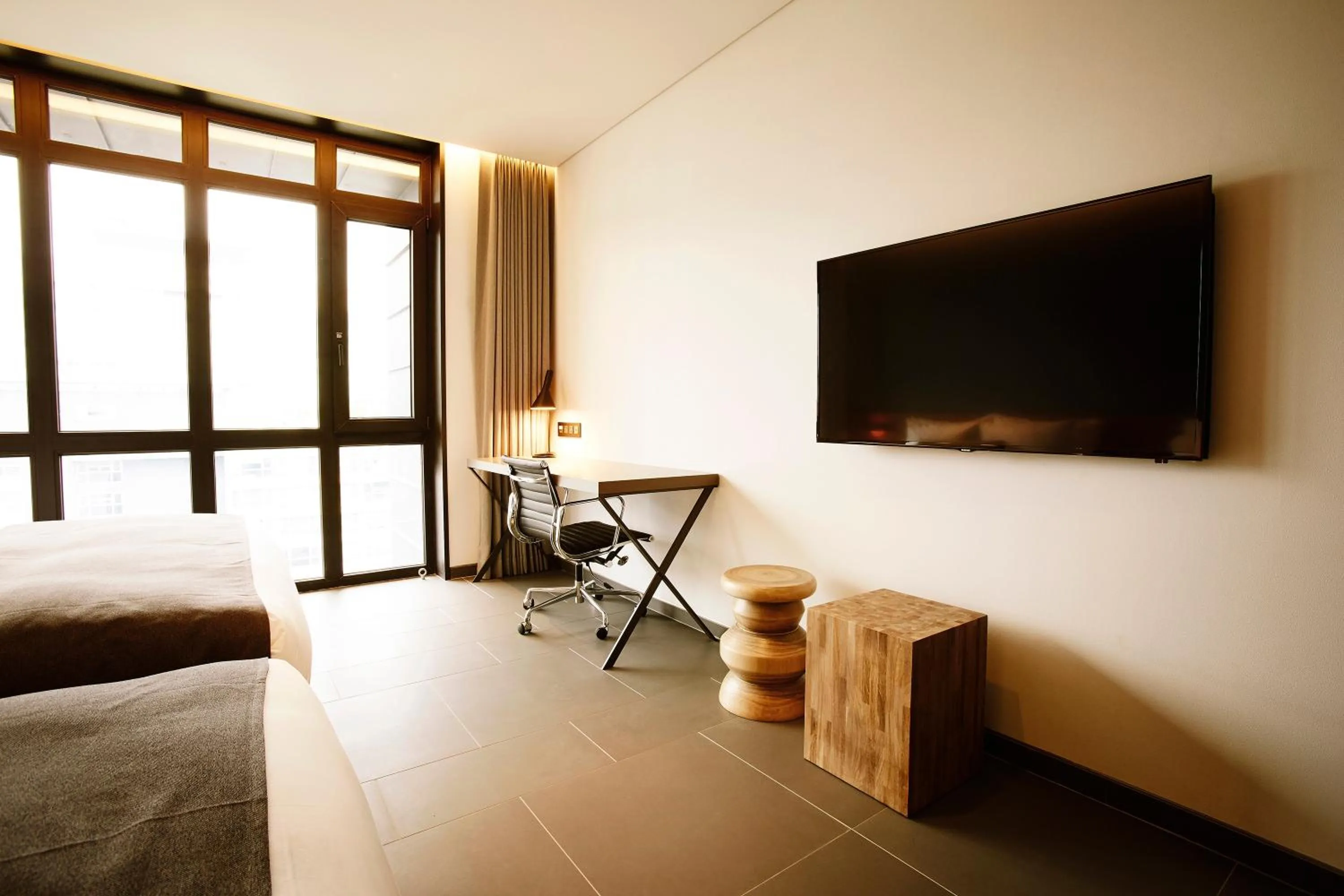 Bed in MD HOTEL Dongtan